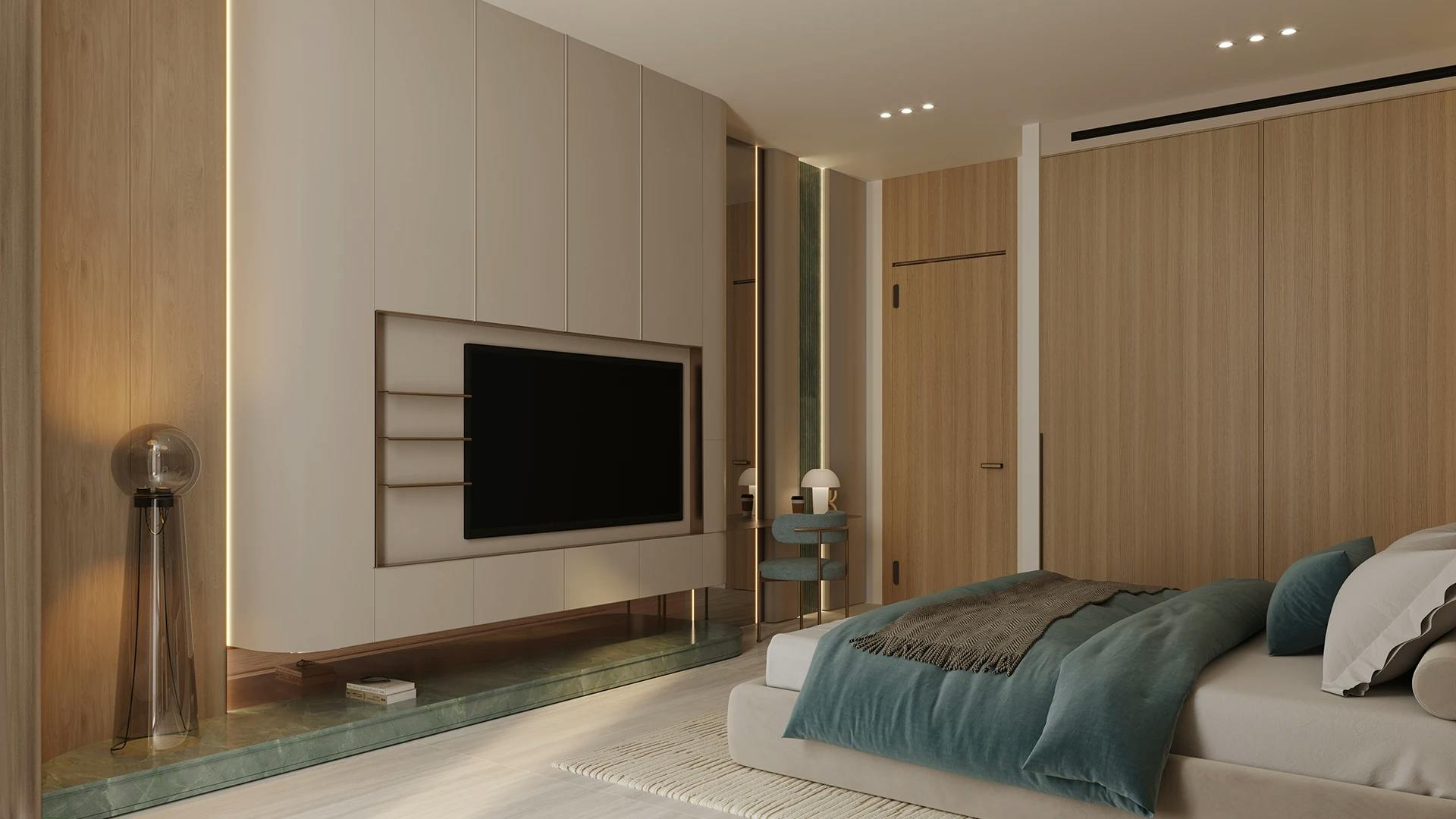 Binghatti Aquarise — interior render