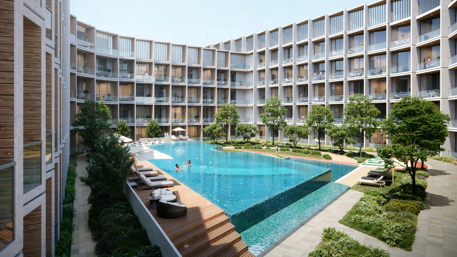 Binghatti Hillcrest — amenity render