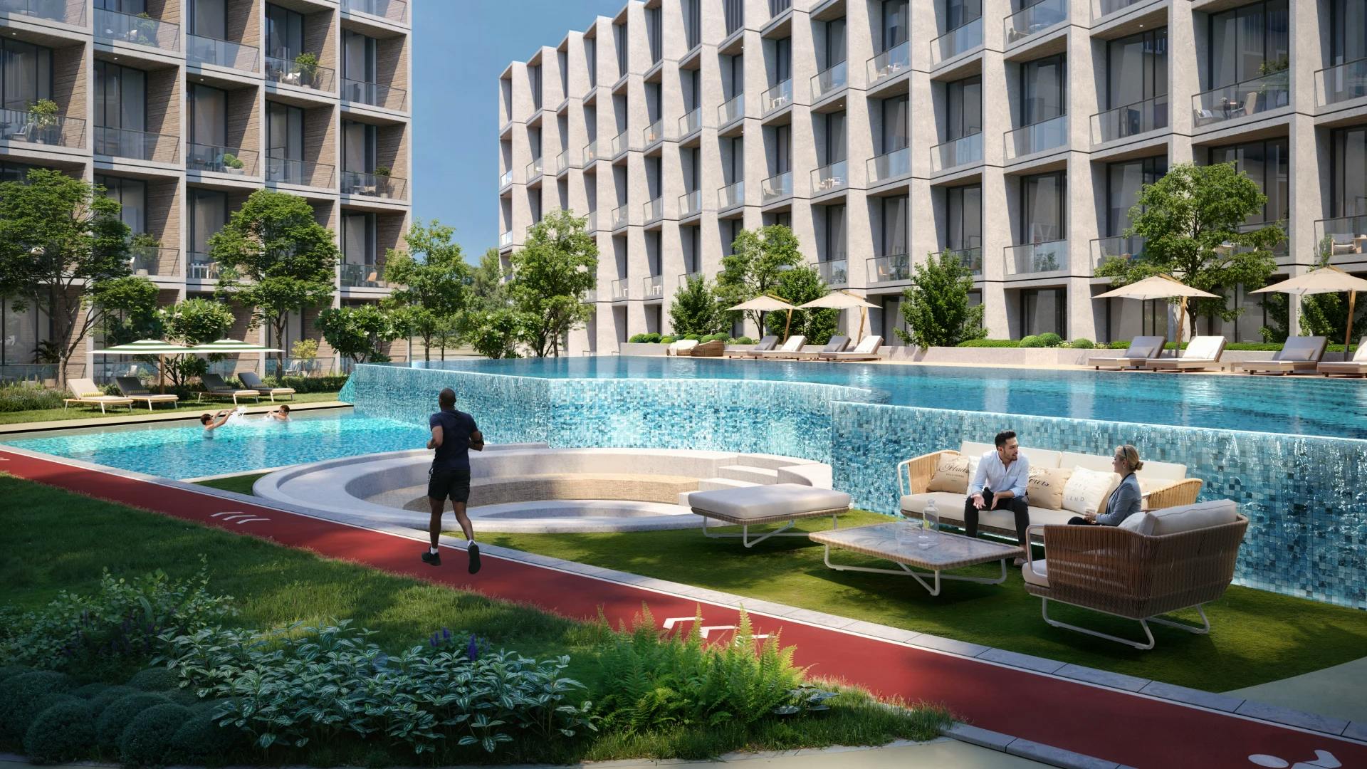 Binghatti Hillcrest — amenity render