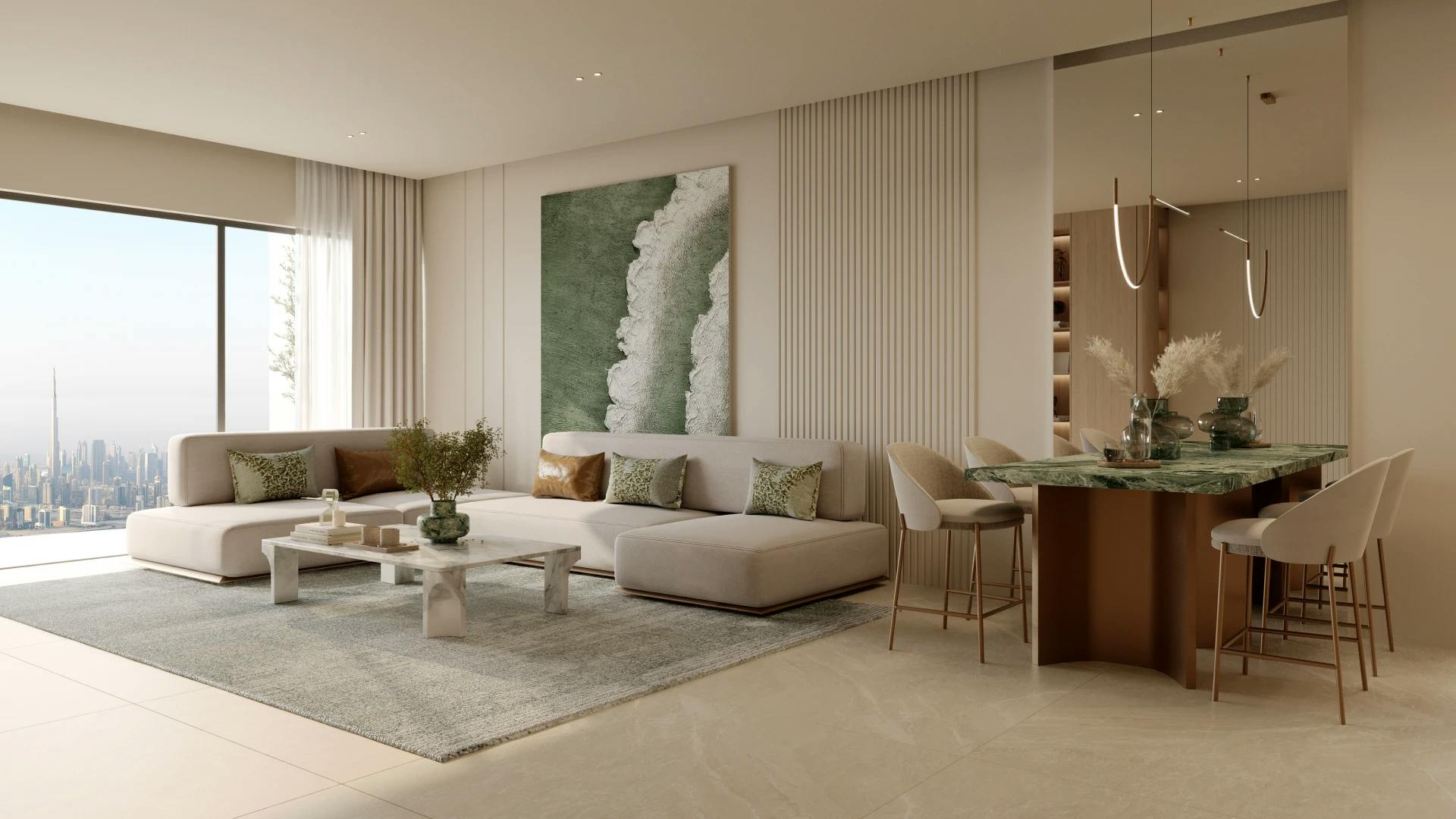 Binghatti Hillcrest — interior render