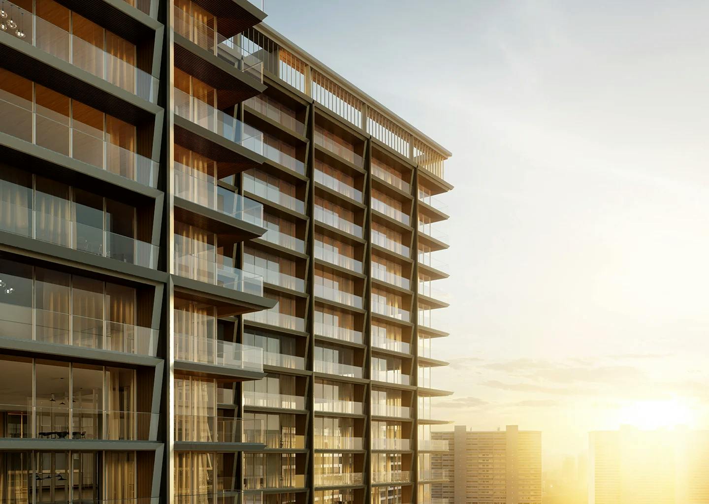 Binghatti Starlight — vue extérieure à Al Jaddaf