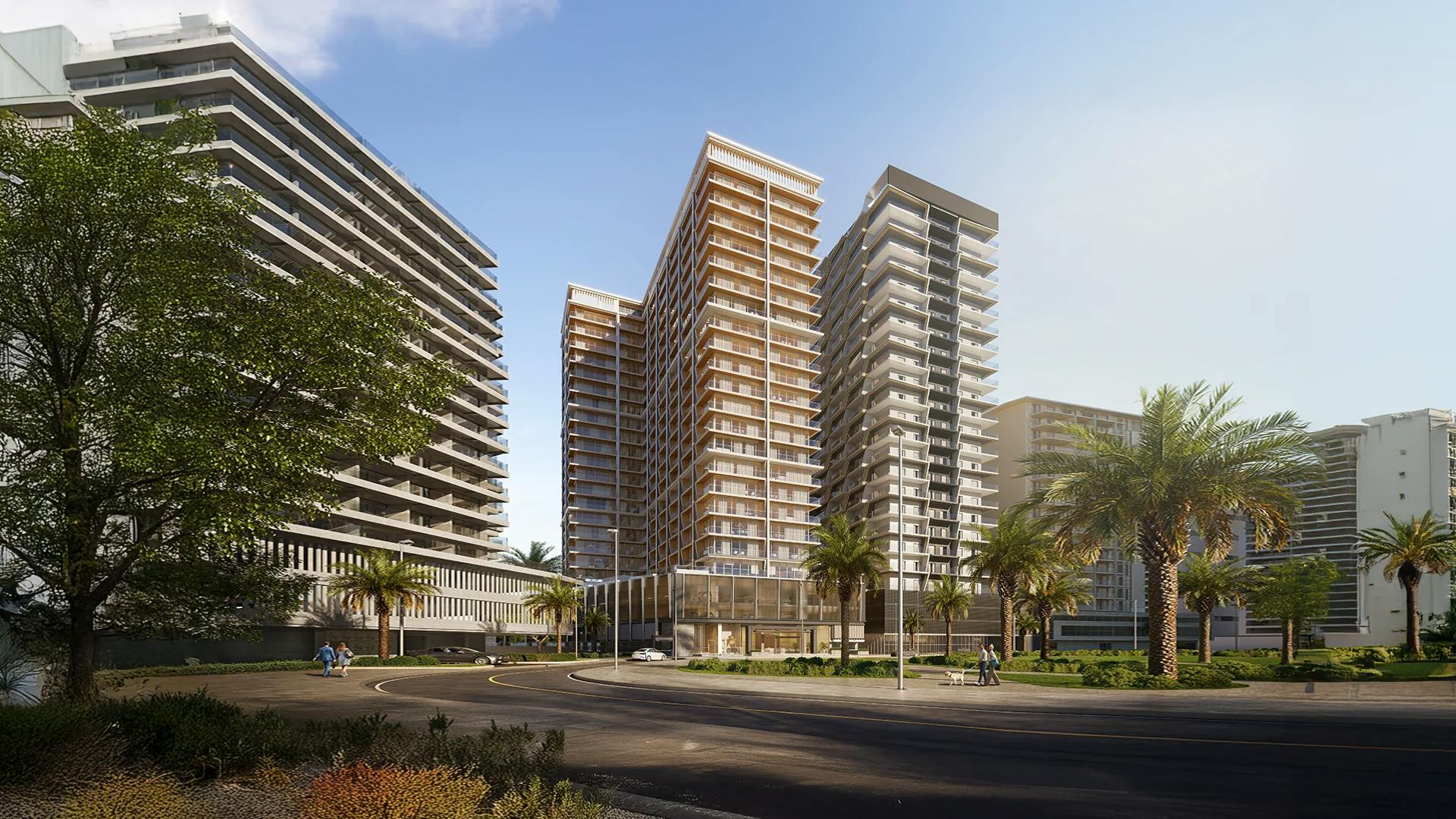 Binghatti Starlight — vue extérieure à Al Jaddaf