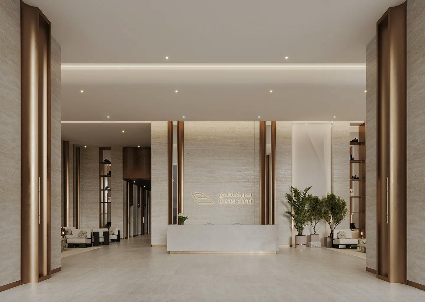 Binghatti Starlight — vue extérieure à Al Jaddaf