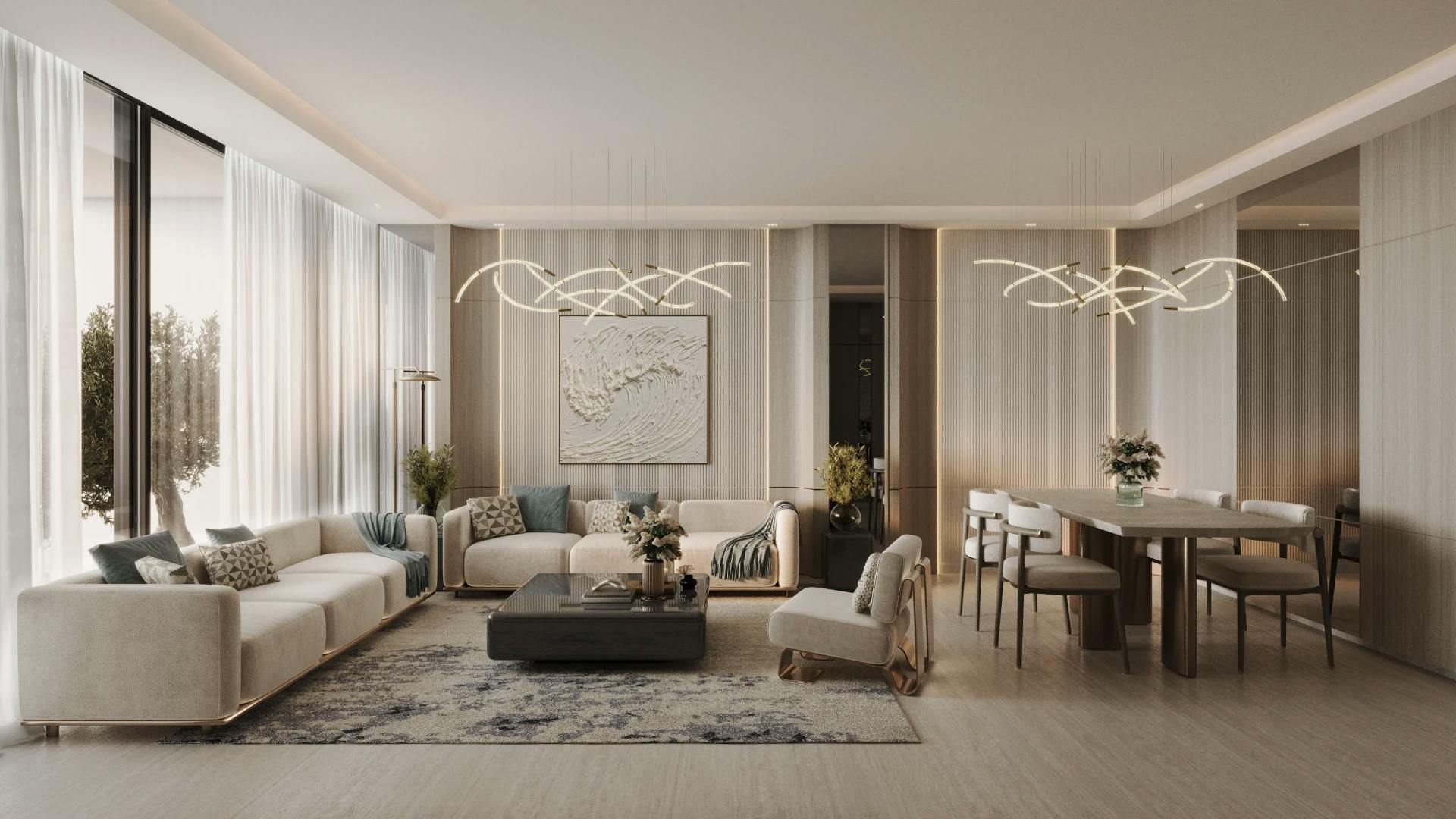 Binghatti Twilight — interior render