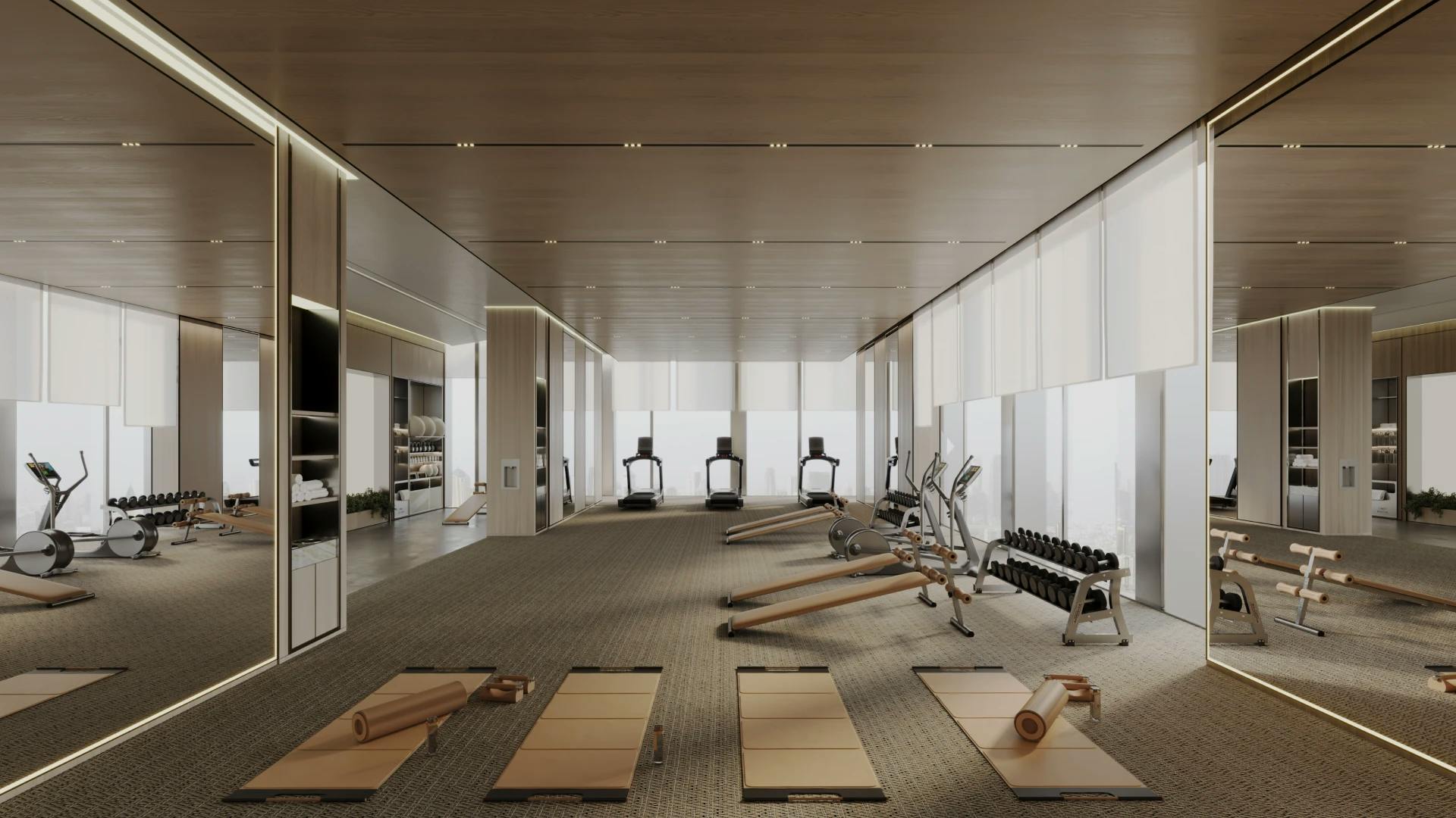 Binghatti Titania — amenity render