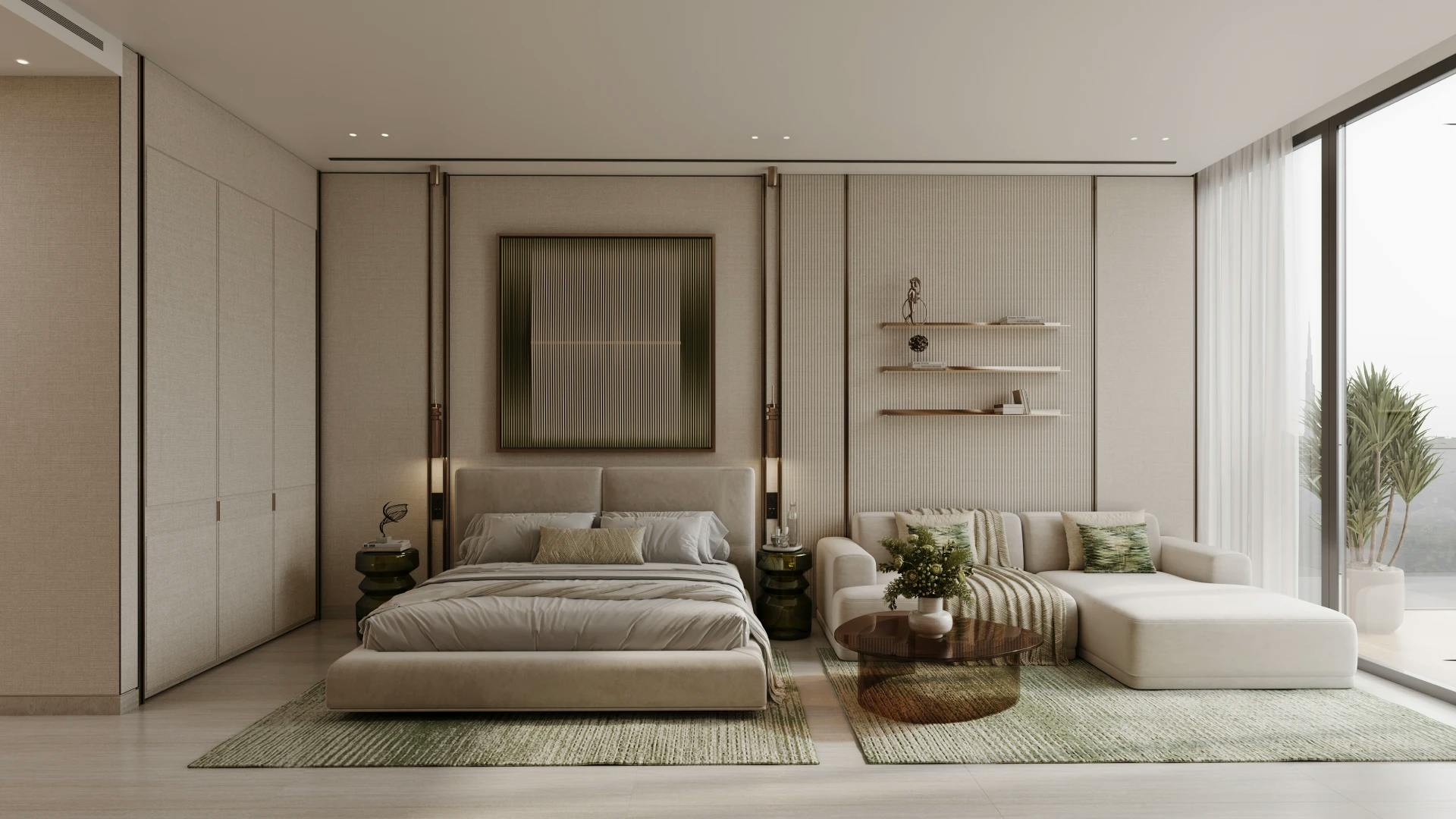 Binghatti Titania — interior render