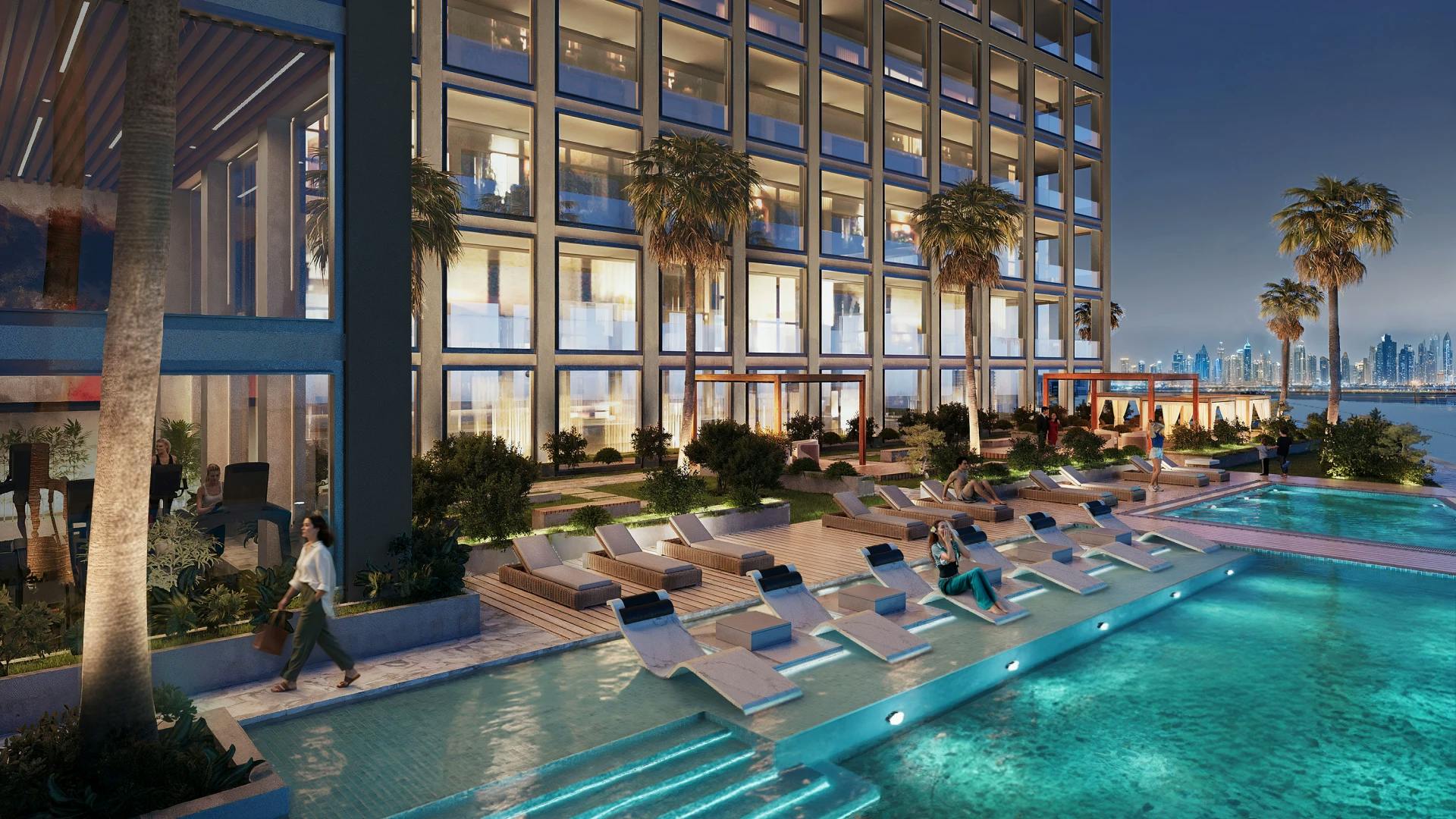 Binghatti Titania — exterior view in Majan (Dubailand)