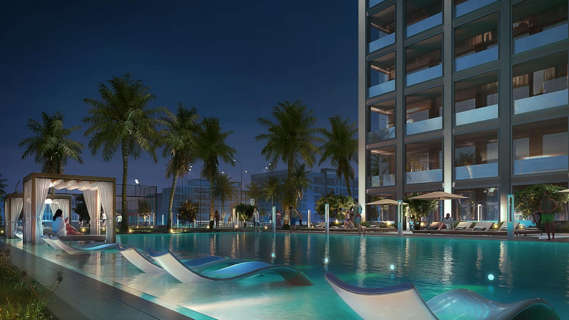 Binghatti Vintage — amenity render