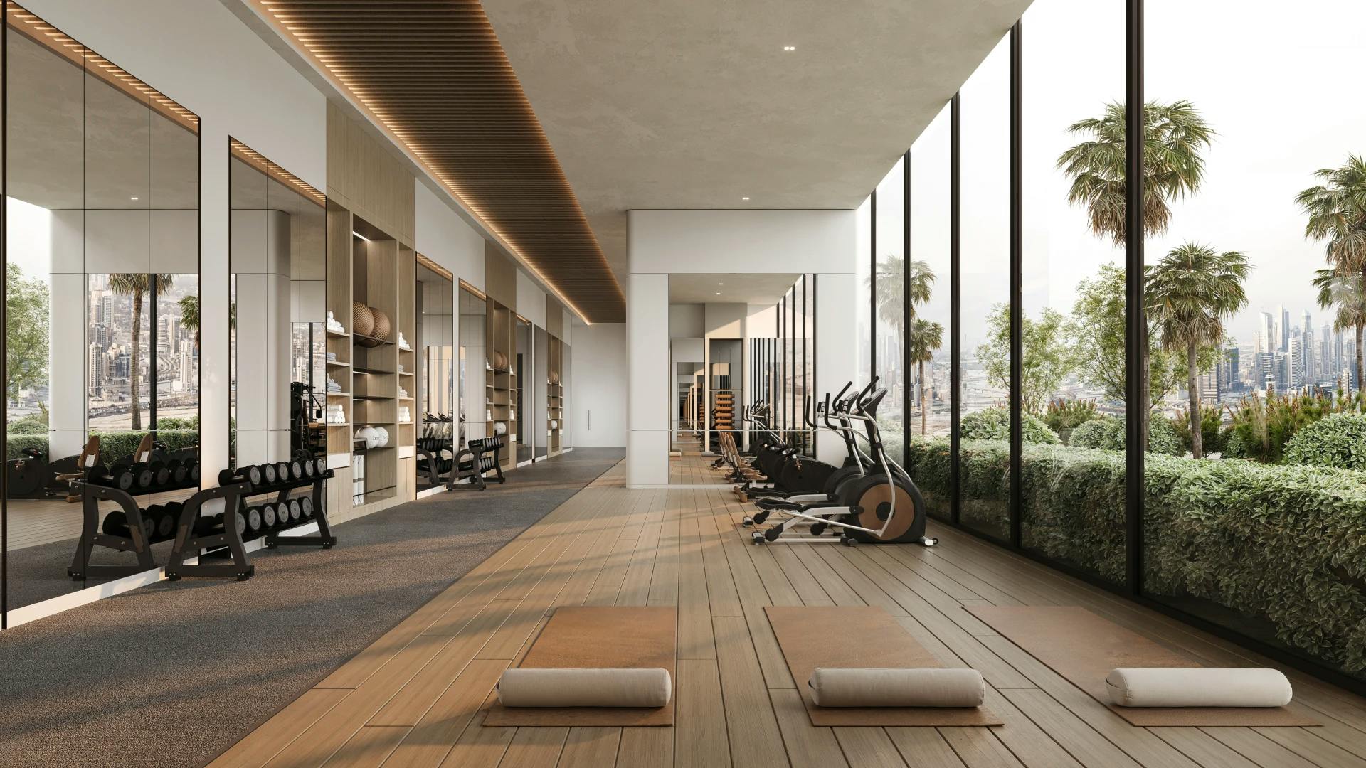 Binghatti Vintage — amenity render