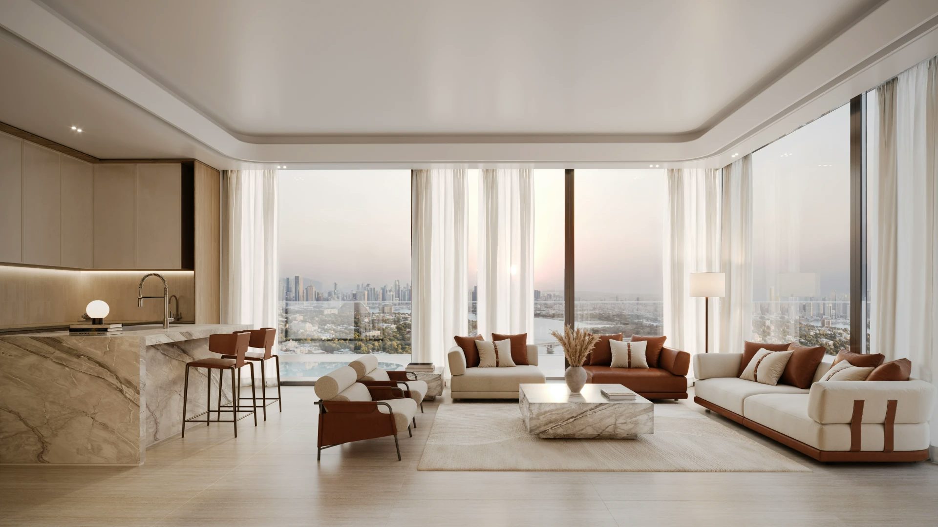 Binghatti Vintage — interior render