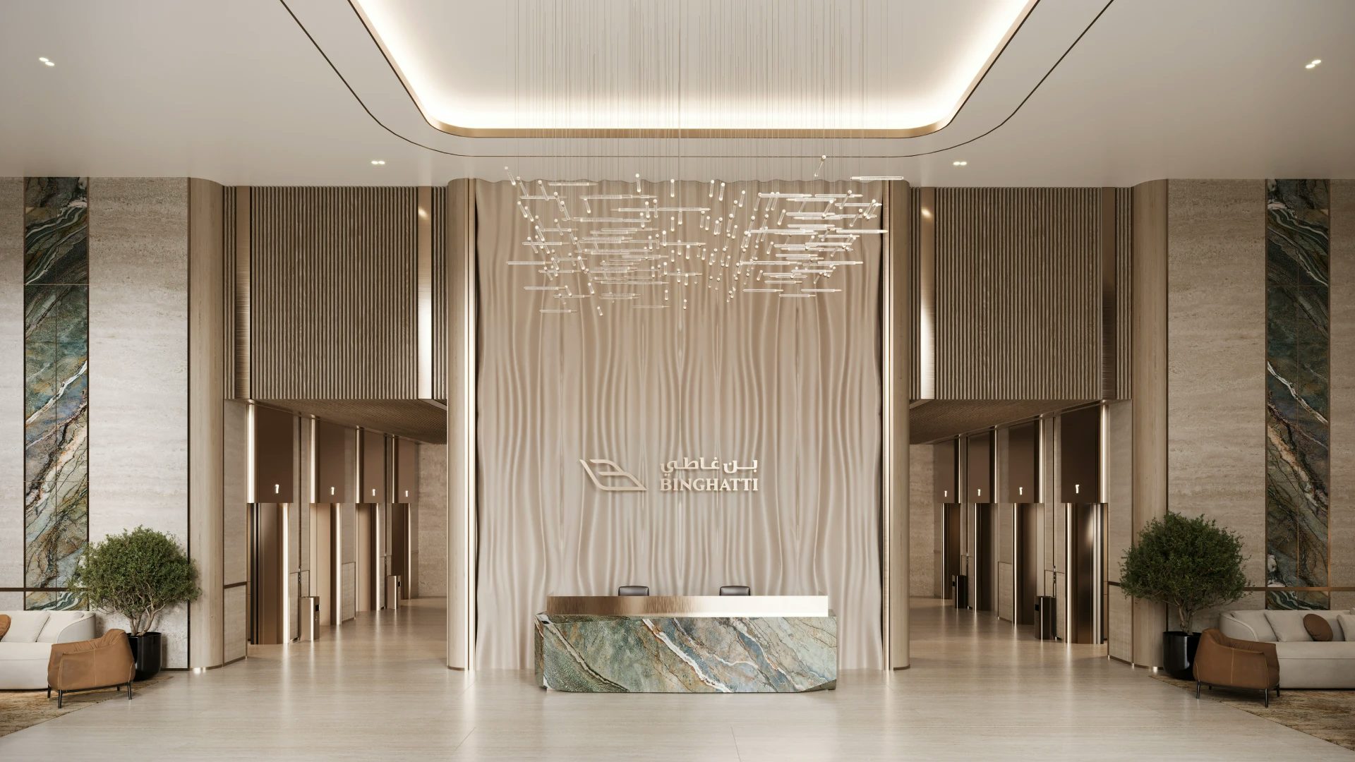 Binghatti Vintage — interior render