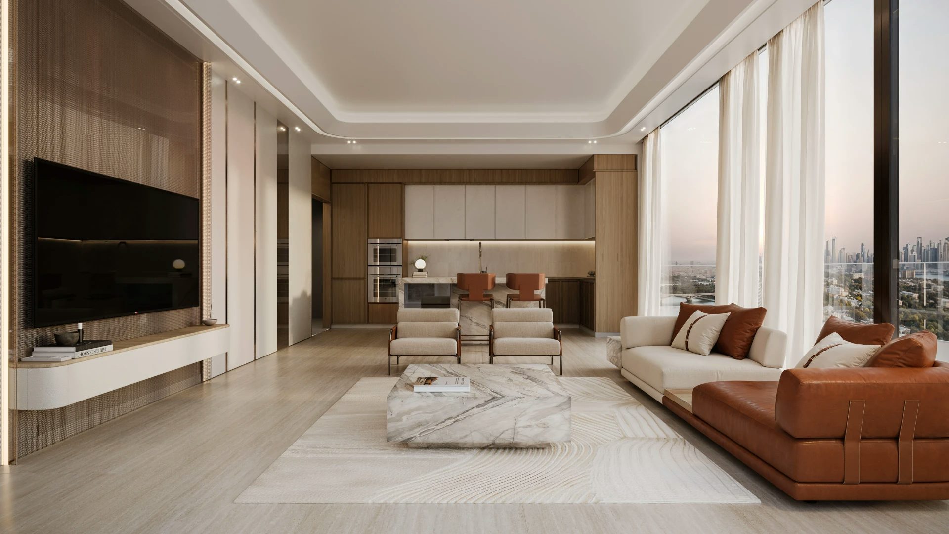 Binghatti Vintage — interior render