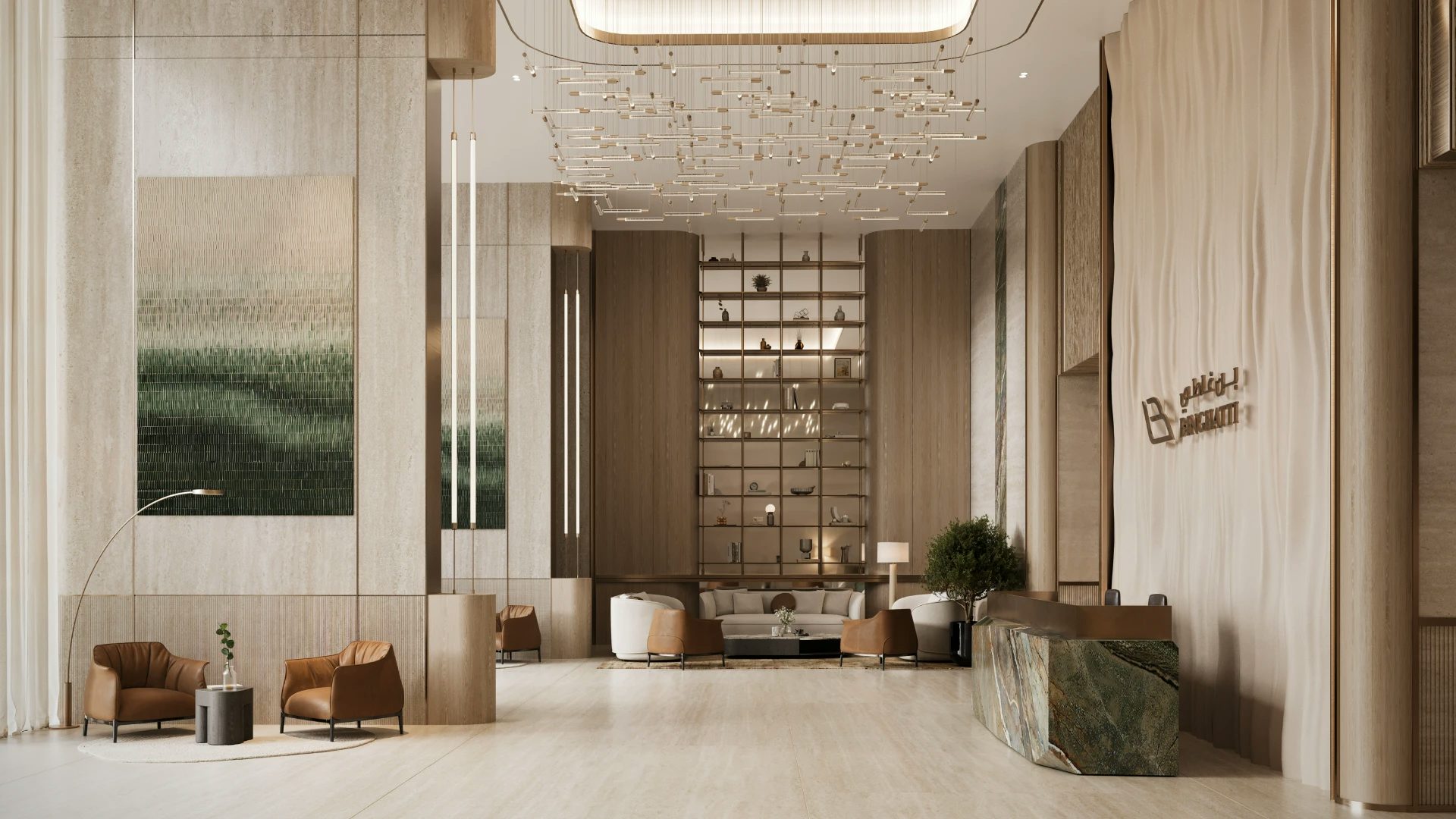 Binghatti Vintage — interior render