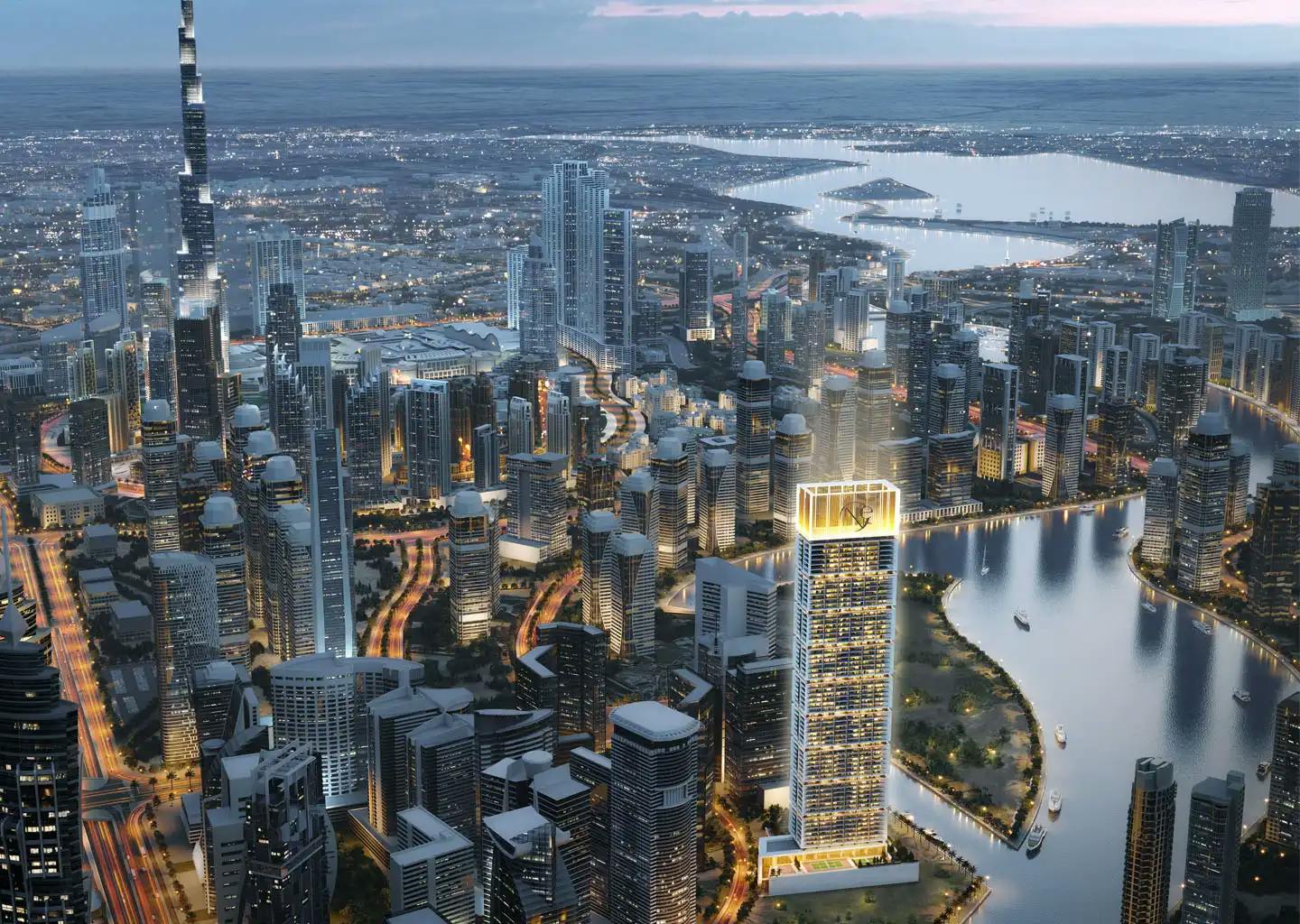 One By Binghatti — exterior view in Business Bay