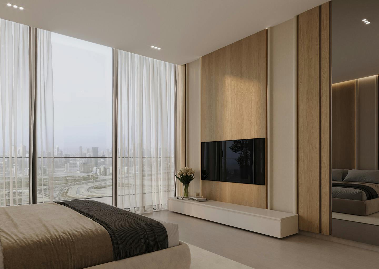 Binghatti Haven — vue extérieure à Dubai Sports City