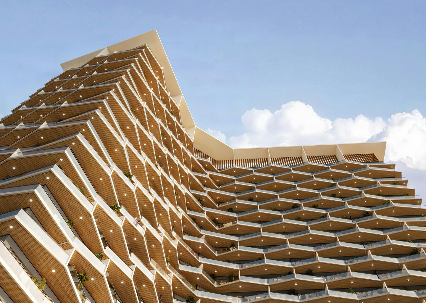 Binghatti Haven — vue extérieure à Dubai Sports City