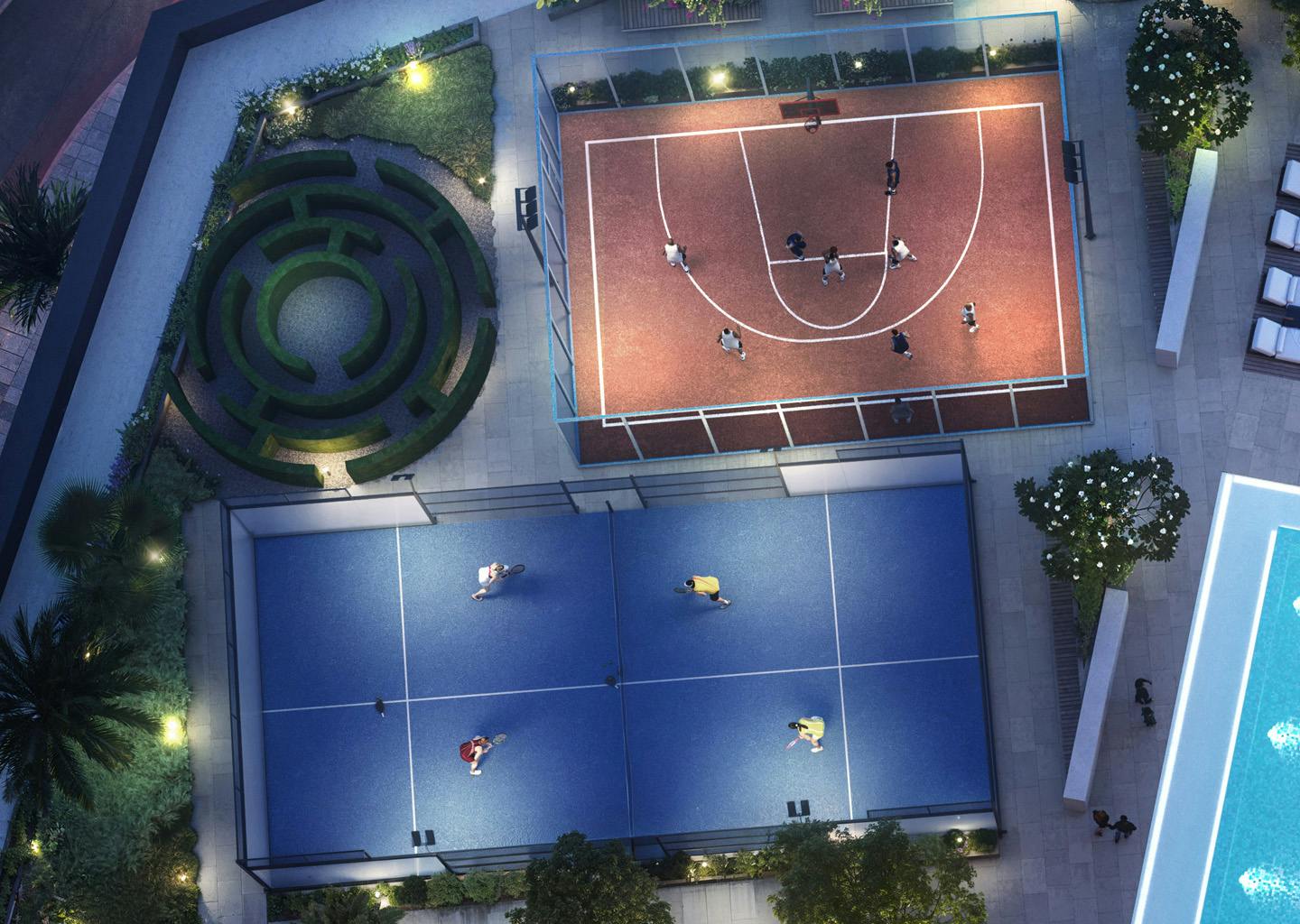 Binghatti Haven — vue extérieure à Dubai Sports City