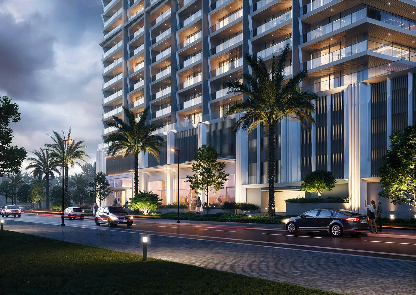 Binghatti Ghost — exterior view in Al Jaddaf