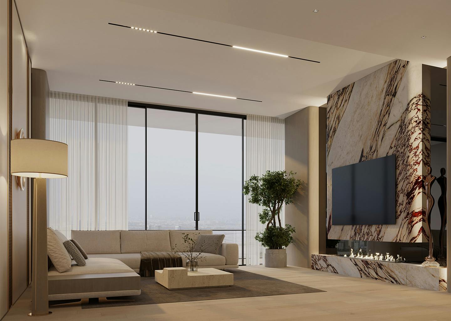 Binghatti Ghost — exterior view in Al Jaddaf