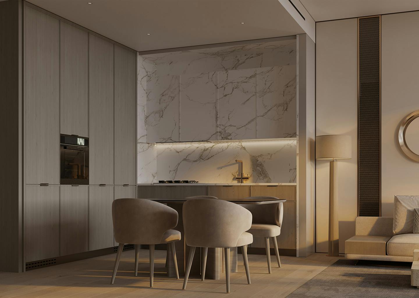 Binghatti Ghost — exterior view in Al Jaddaf