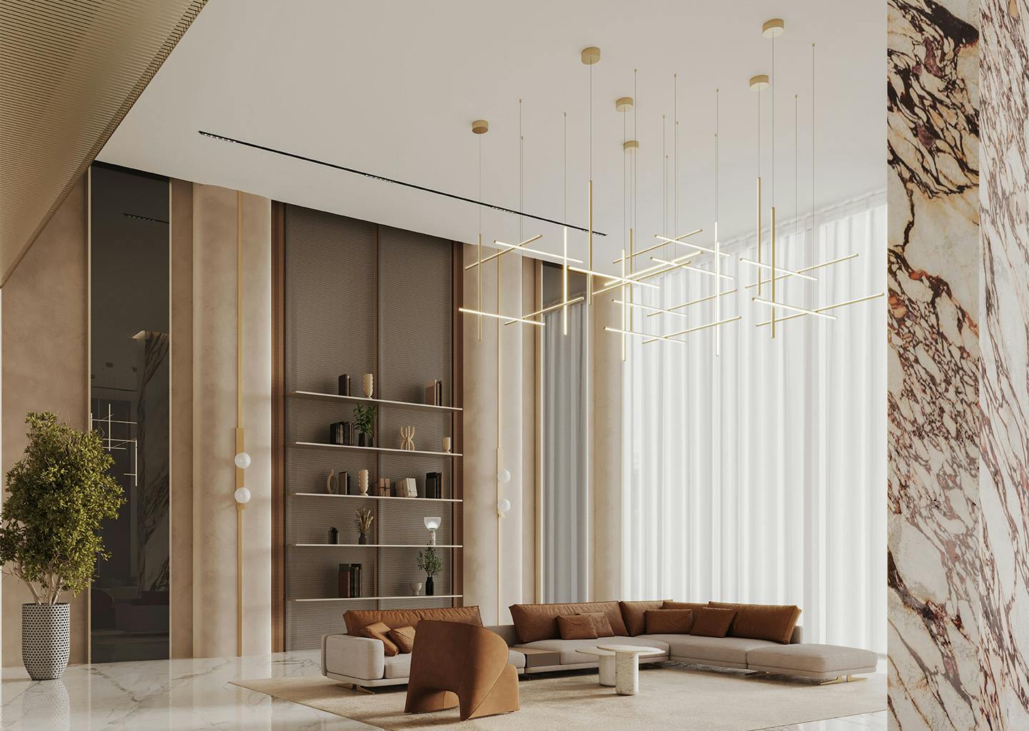 Binghatti Ghost — exterior view in Al Jaddaf