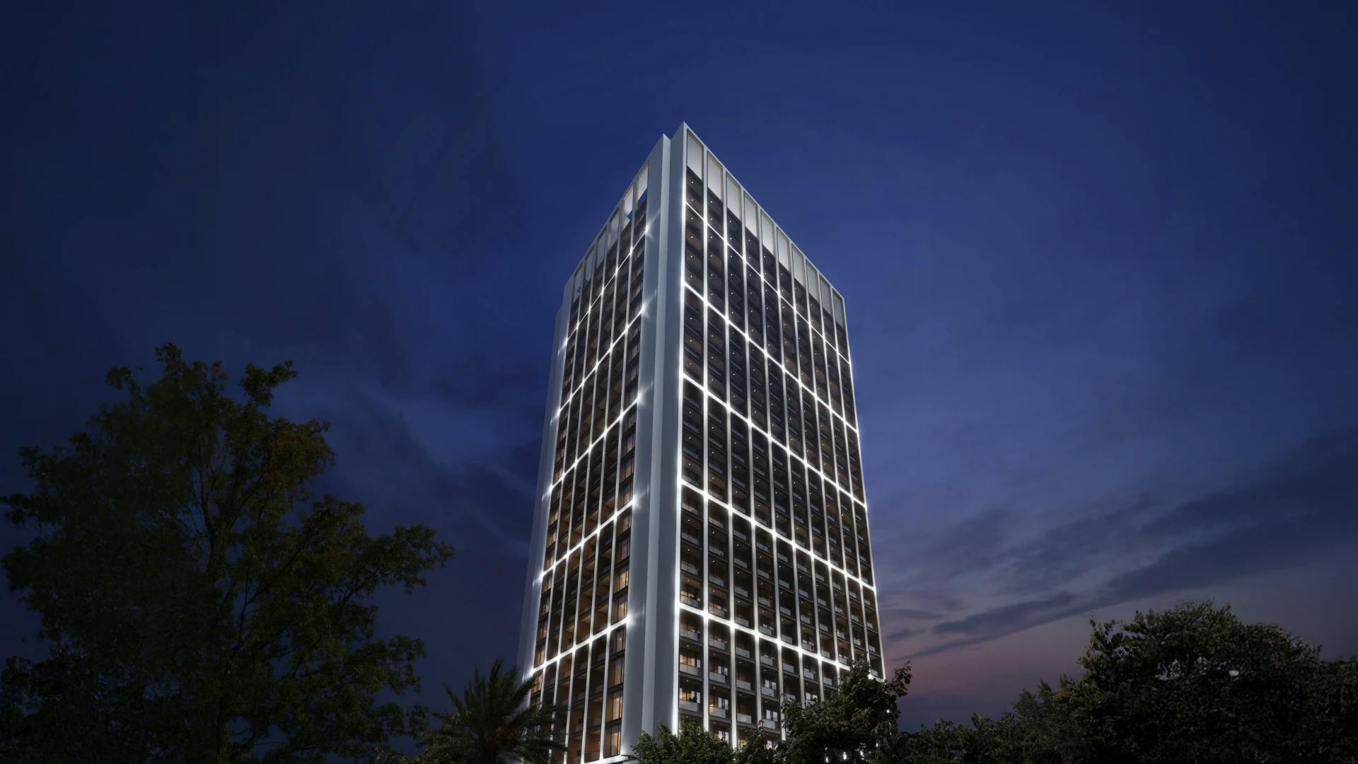 Binghatti Moonlight — exterior view in Al Jaddaf