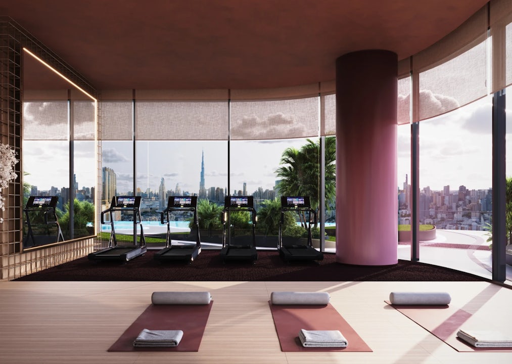 Binghatti Skyblade — amenity render