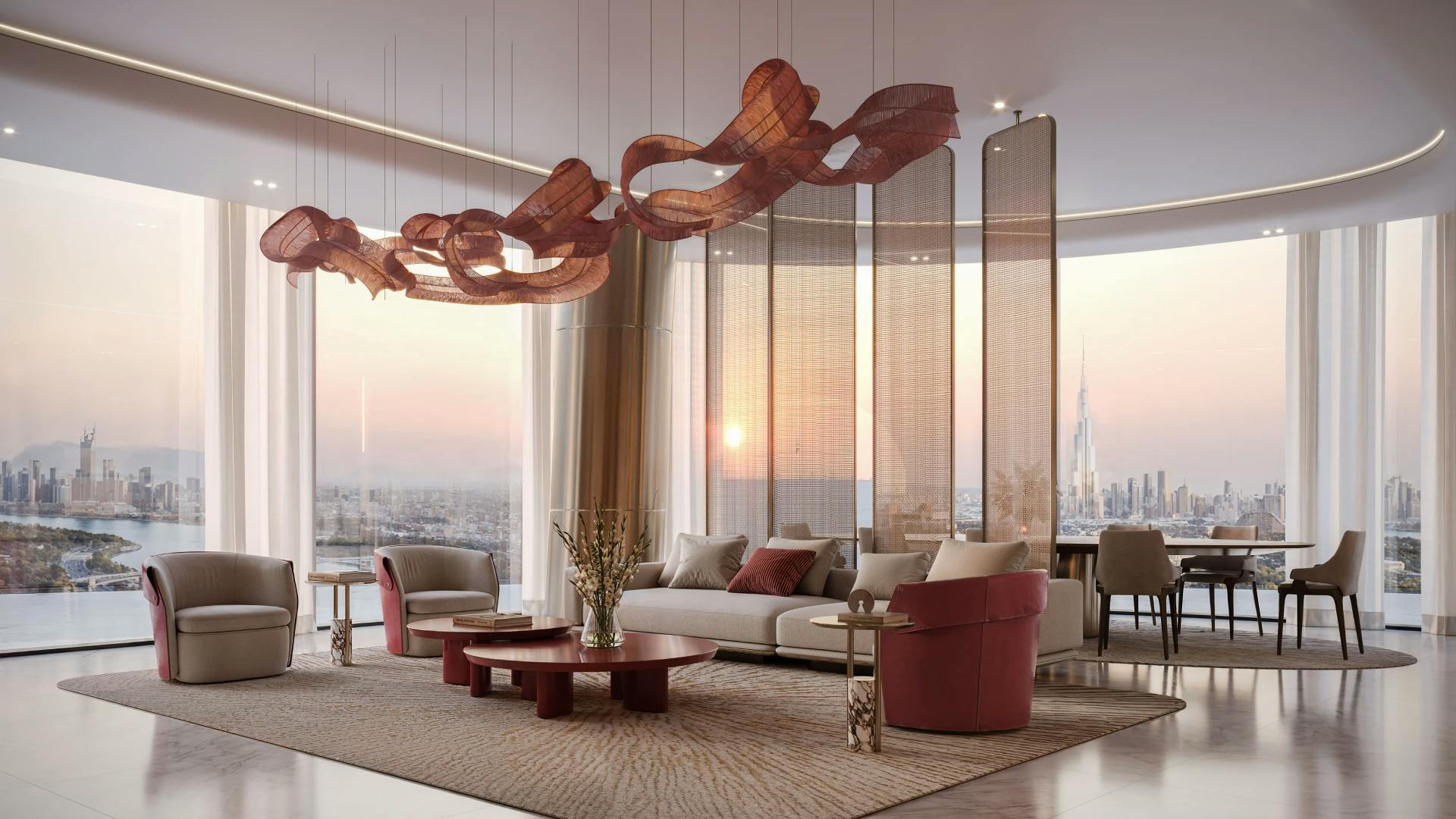 Binghatti Skyblade — interior render