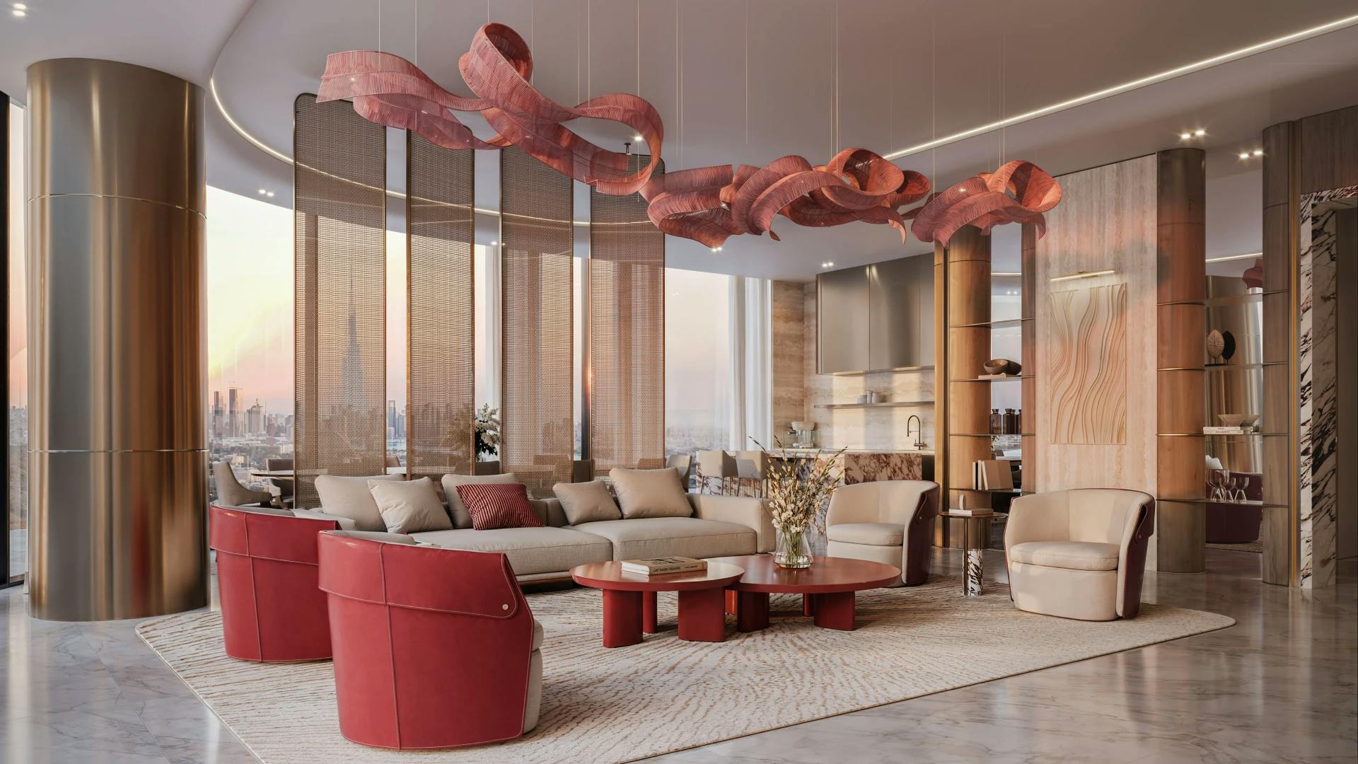 Binghatti Skyblade — interior render