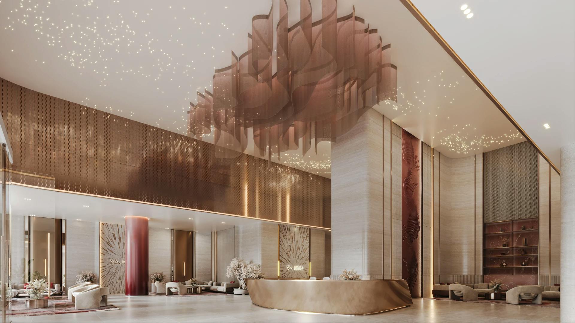 Binghatti Skyblade — interior render