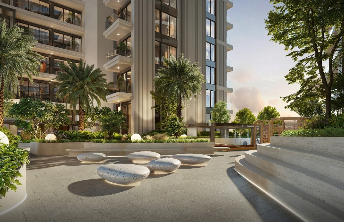 The Hillgate — exterior view in Dubai Silicon Oasis