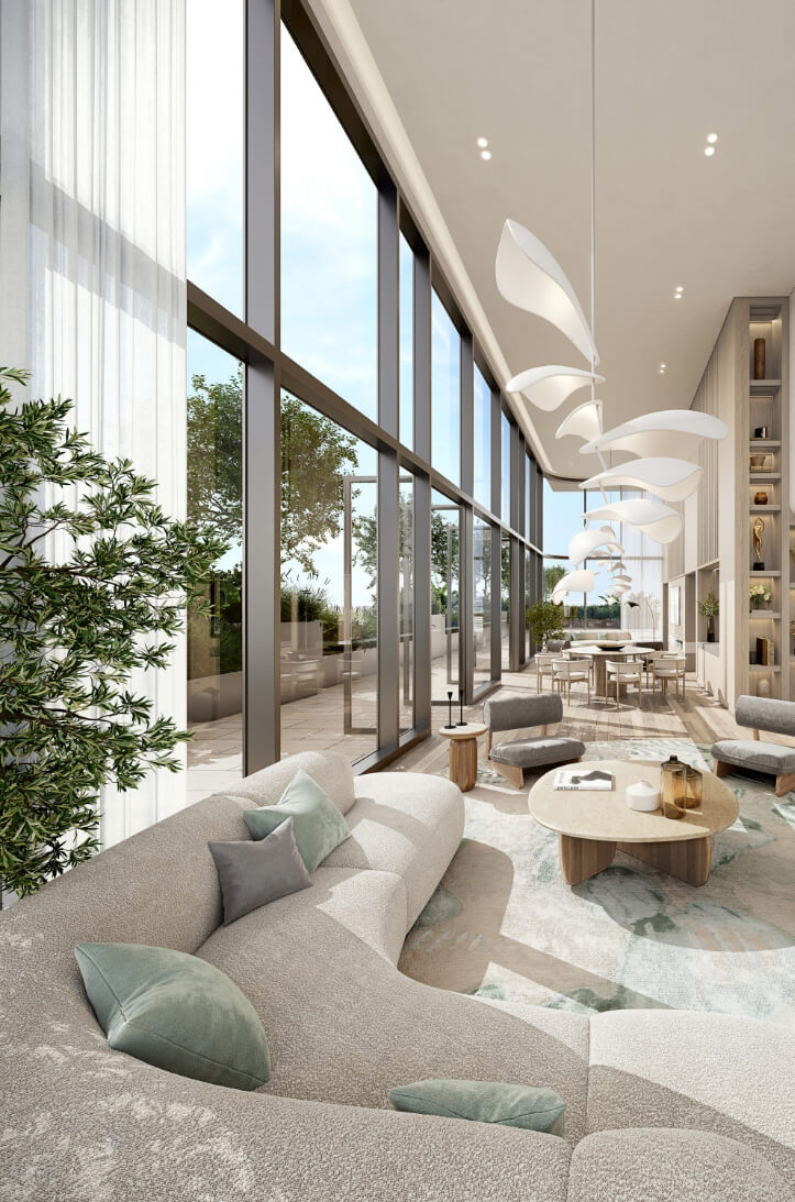 One River Point — exterior view in Business Bay