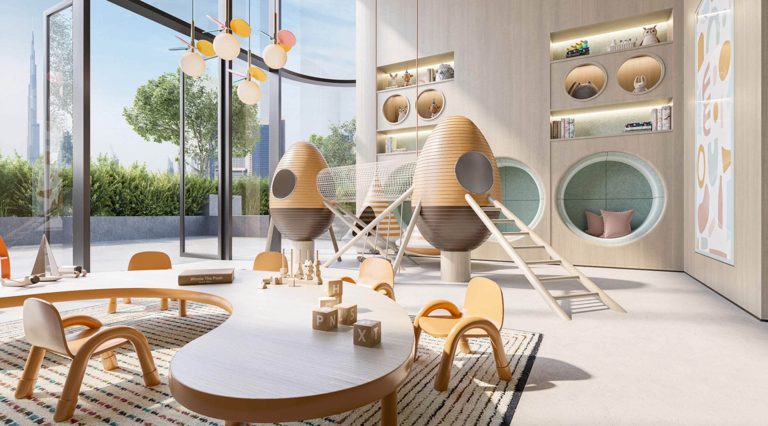 One River Point — exterior view in Business Bay