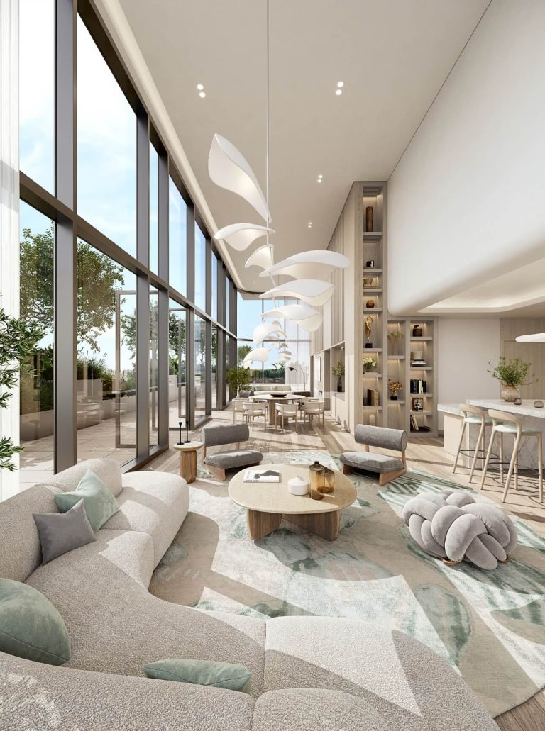 One River Point — exterior view in Business Bay