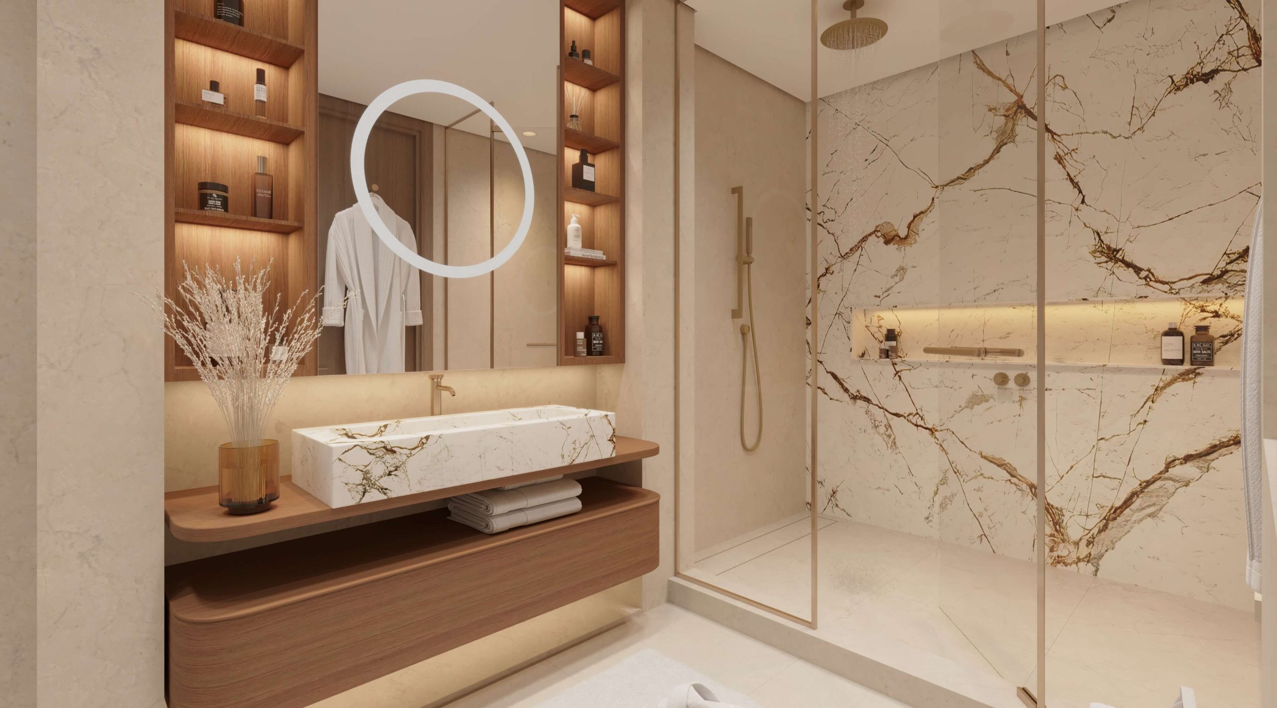 Ocean House — exterior view in Palm Jumeirah