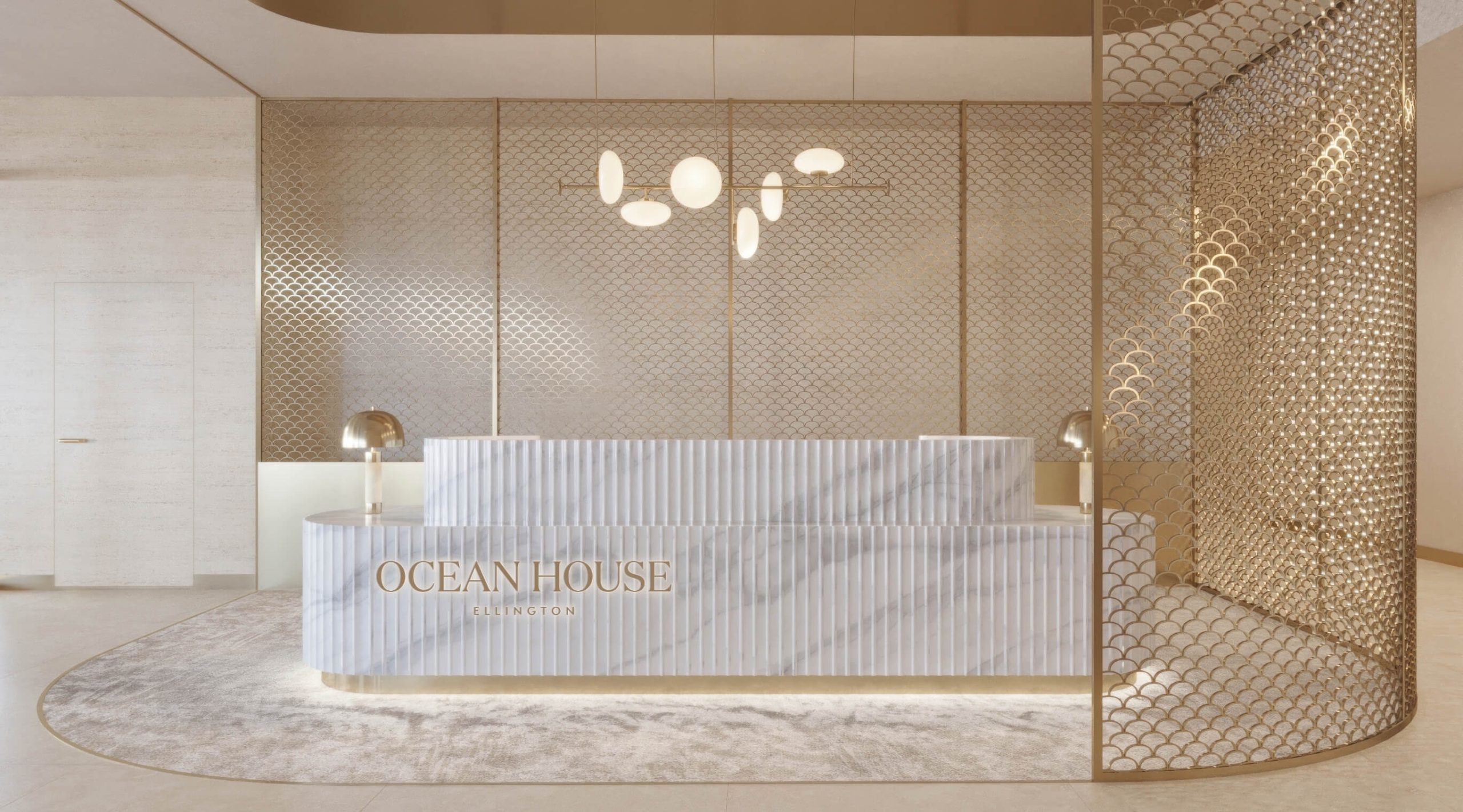 Ocean House — exterior view in Palm Jumeirah