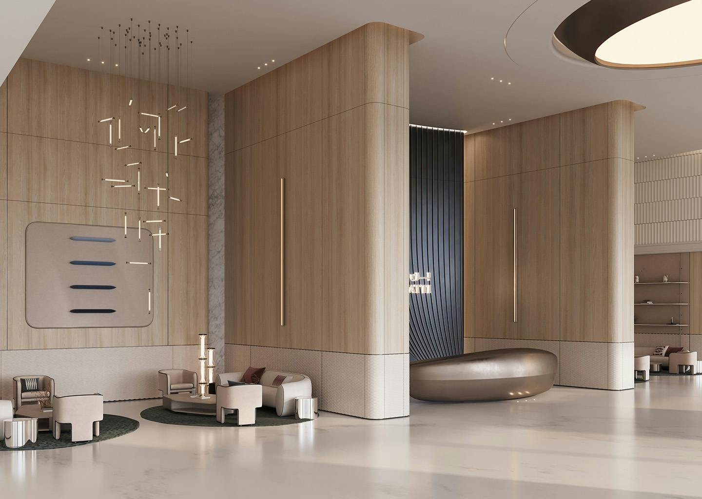 Binghatti Skyrise — exterior view in Business Bay