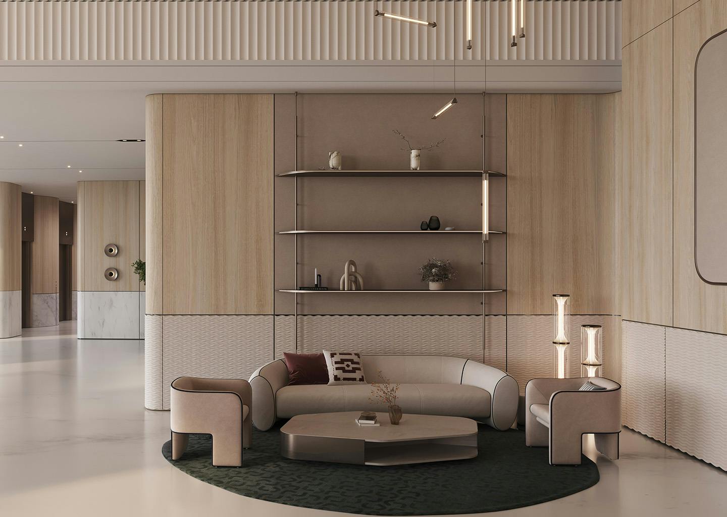 Binghatti Skyrise — exterior view in Business Bay