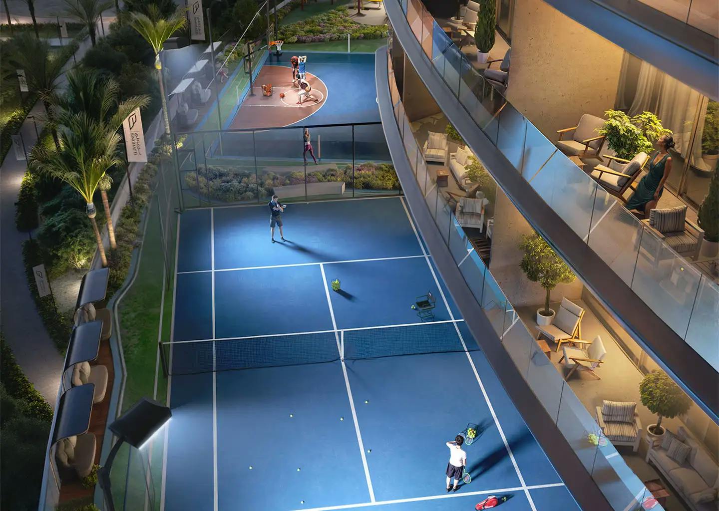 Binghatti Hills Phase 3 — exterior view in Dubai Science Park