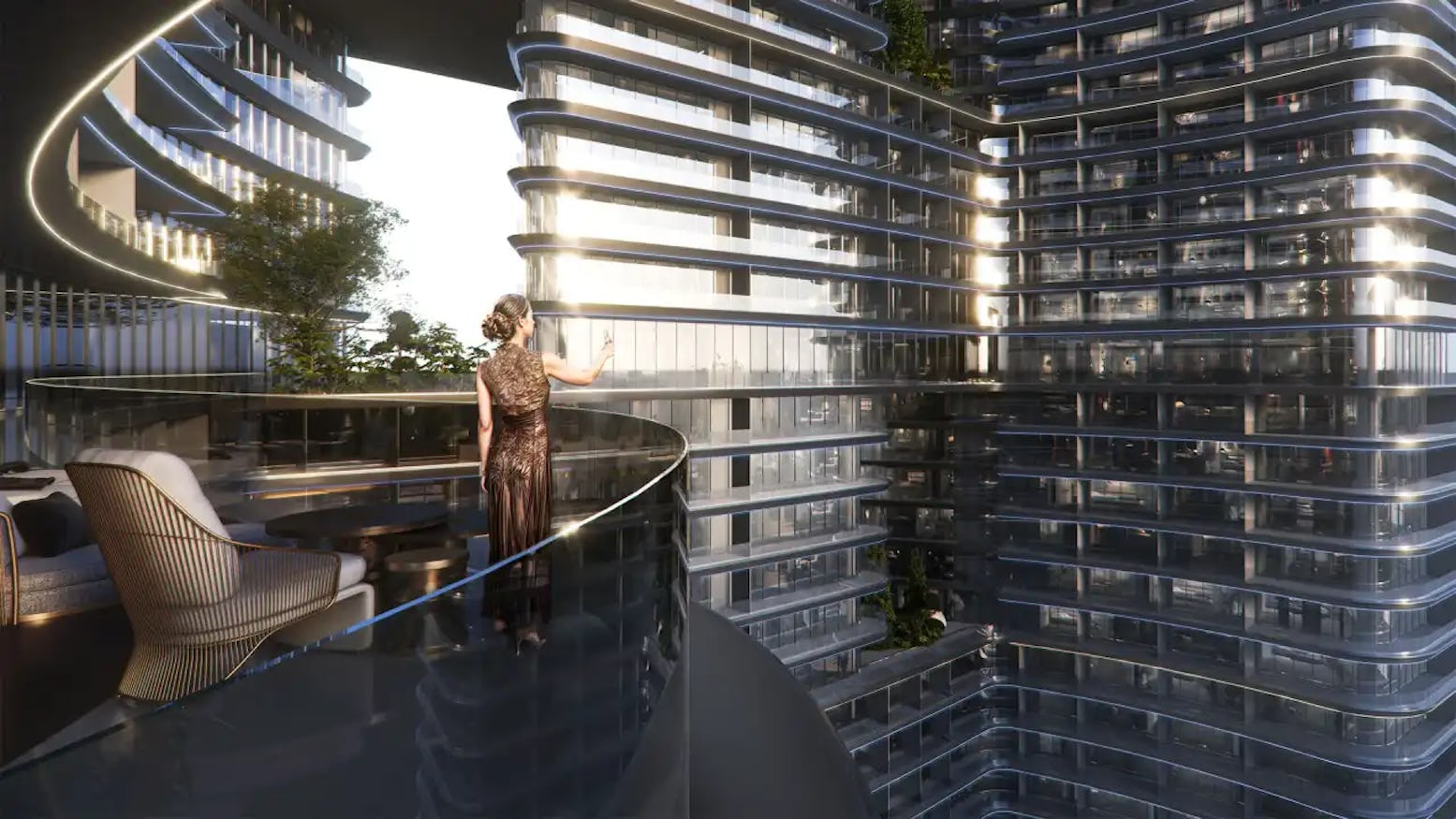 Binghatti Hills Phase 3 — exterior view in Dubai Science Park