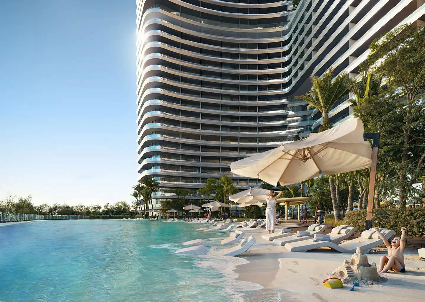 Binghatti Hills Phase 3 — exterior view in Dubai Science Park