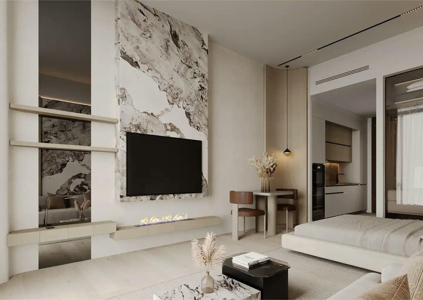 Binghatti Hills Phase 3 — exterior view in Dubai Science Park