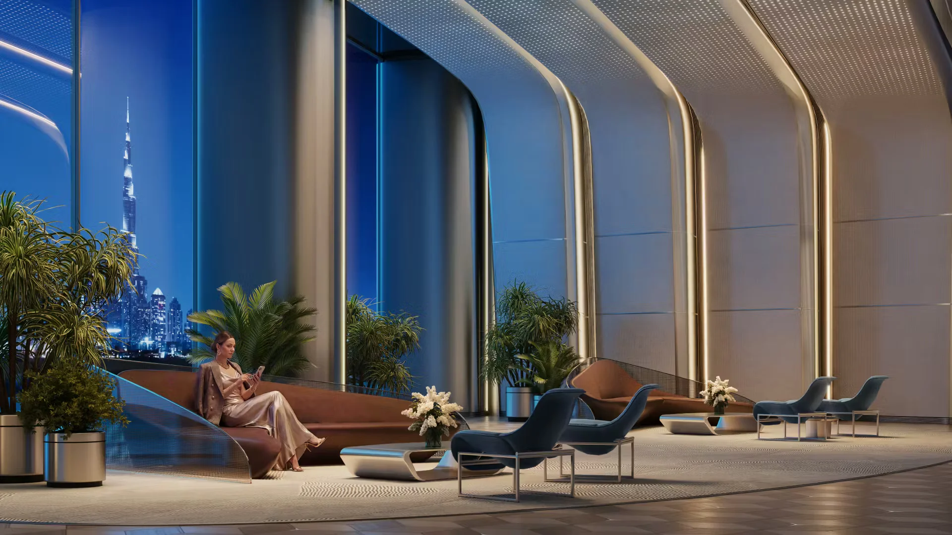 Mercedes-Benz Places | Binghatti City — vue intérieure