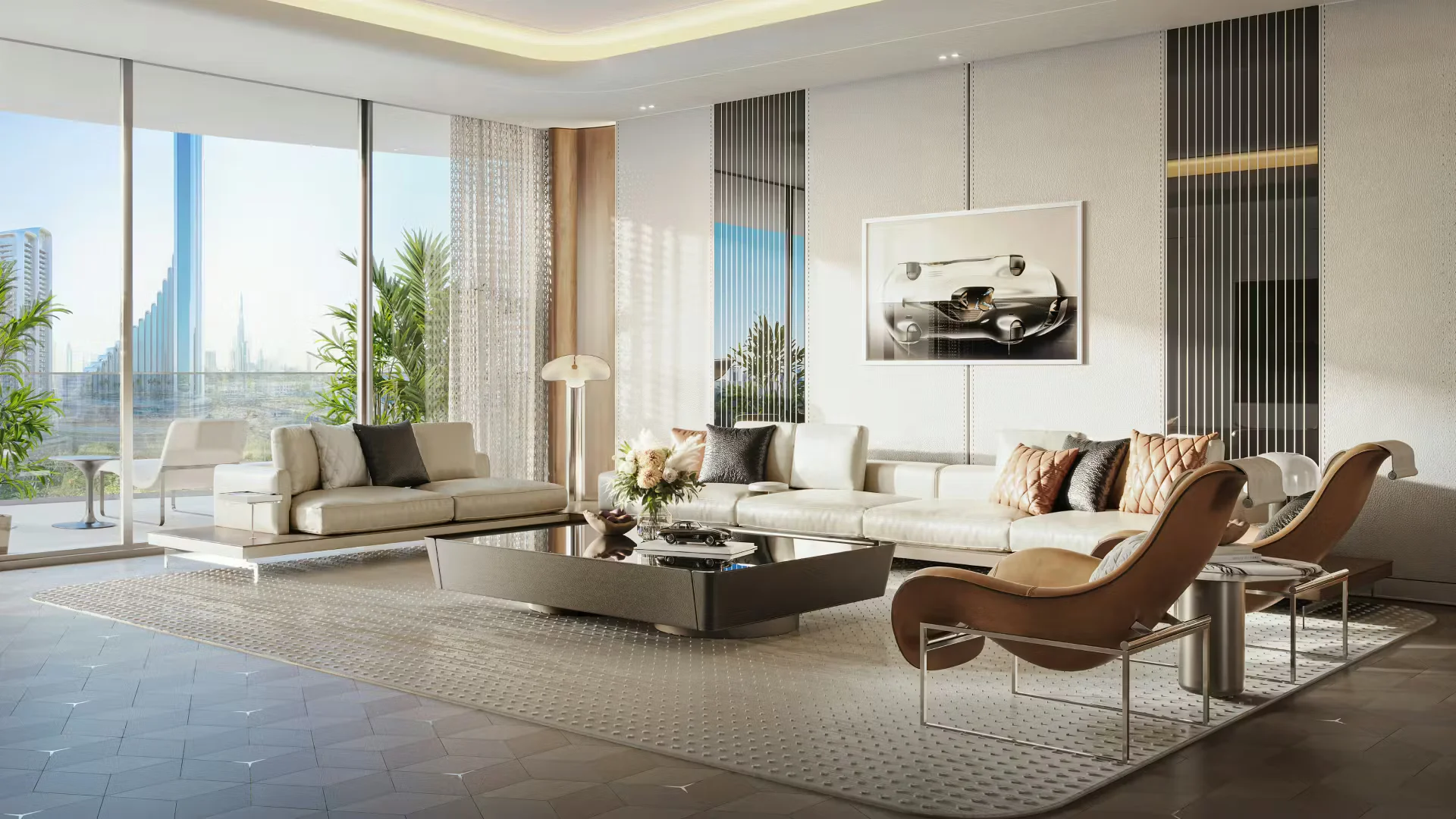 Mercedes-Benz Places | Binghatti City — vue intérieure