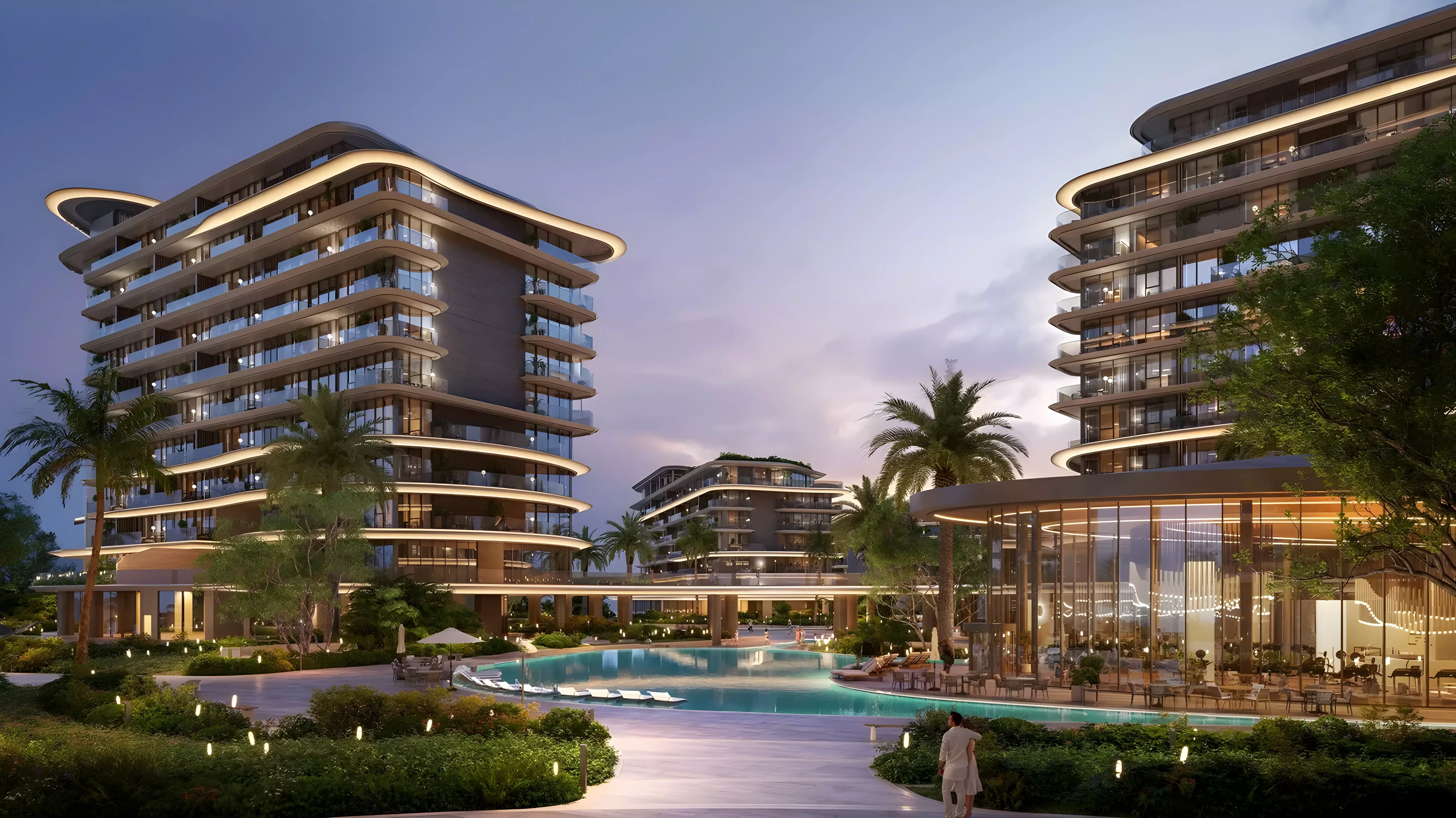Meriva Shores — exterior view in Dubai Islands