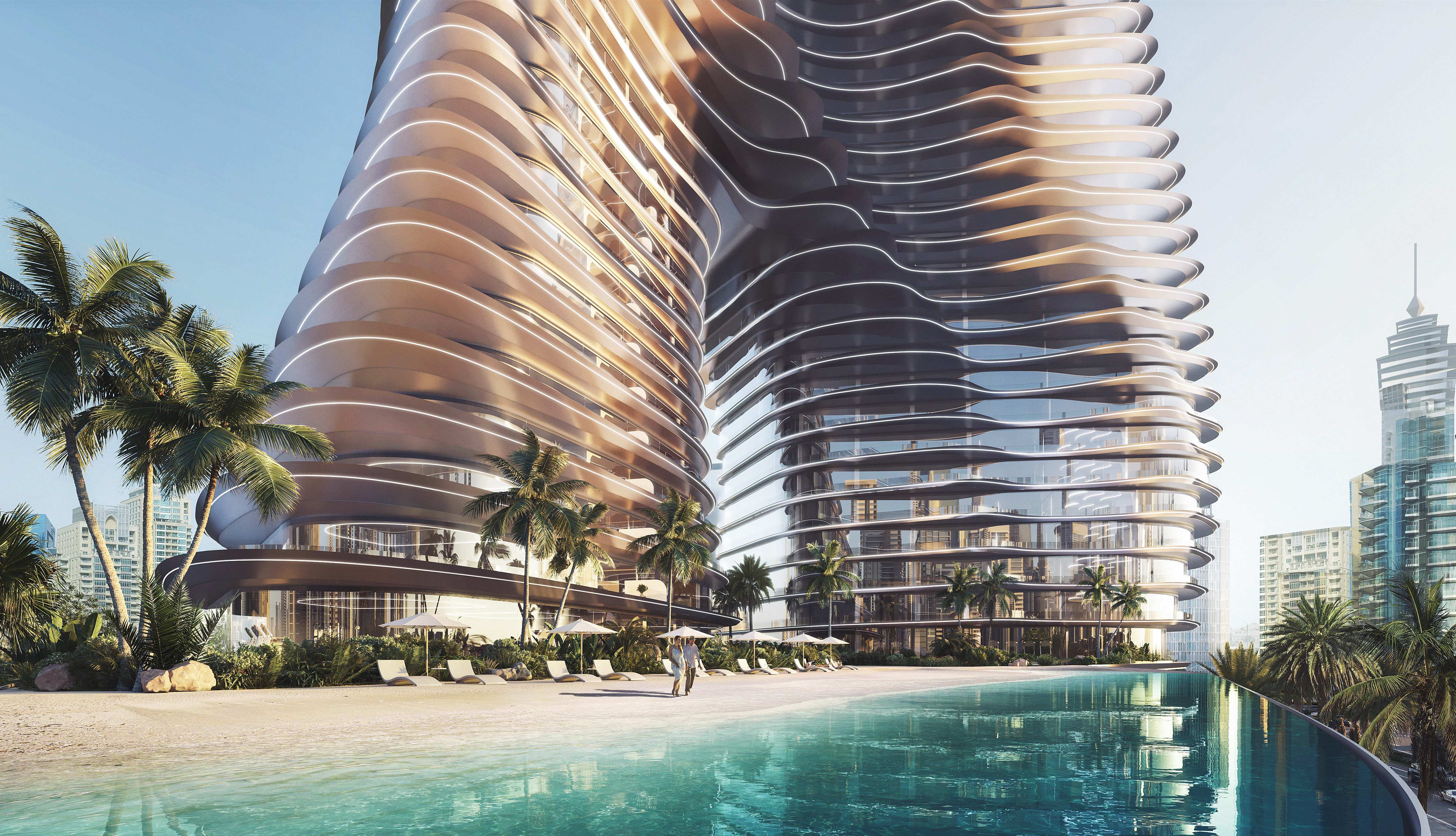Bugatti Residences by Binghatti — vue extérieure à Business Bay