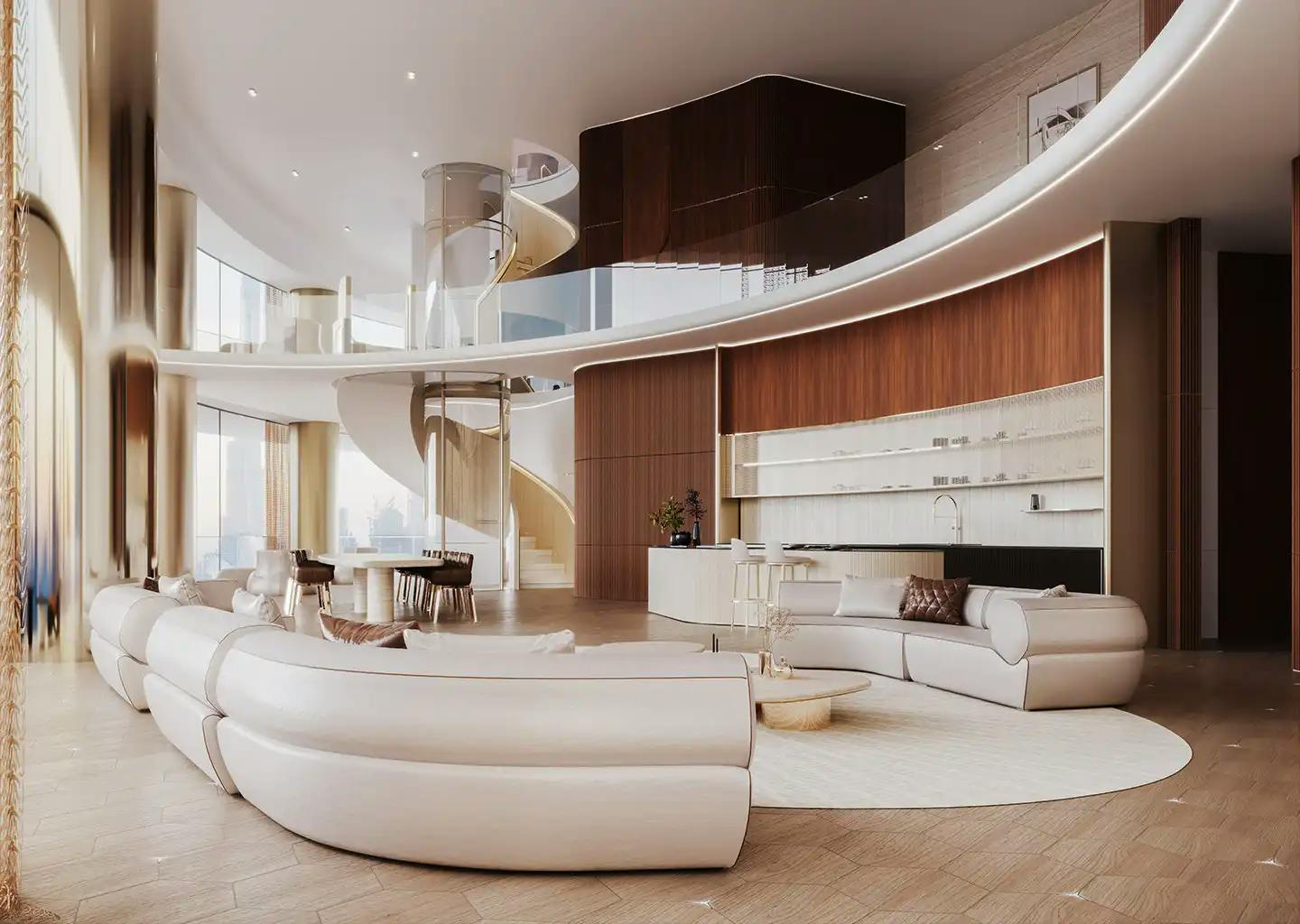 Mercedes-Benz Places by Binghatti — exterior view in Downtown Dubai