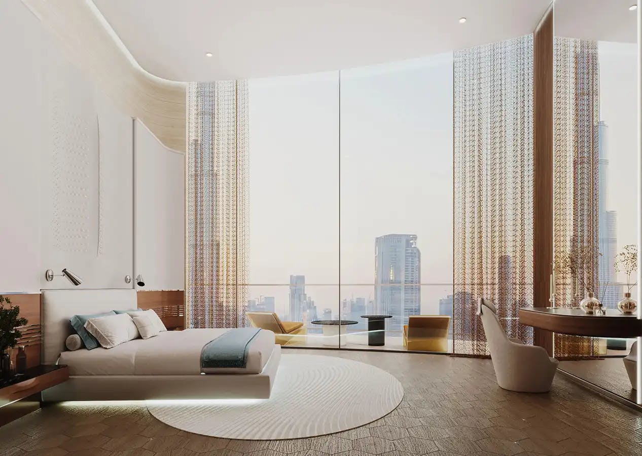 Mercedes-Benz Places by Binghatti — exterior view in Downtown Dubai