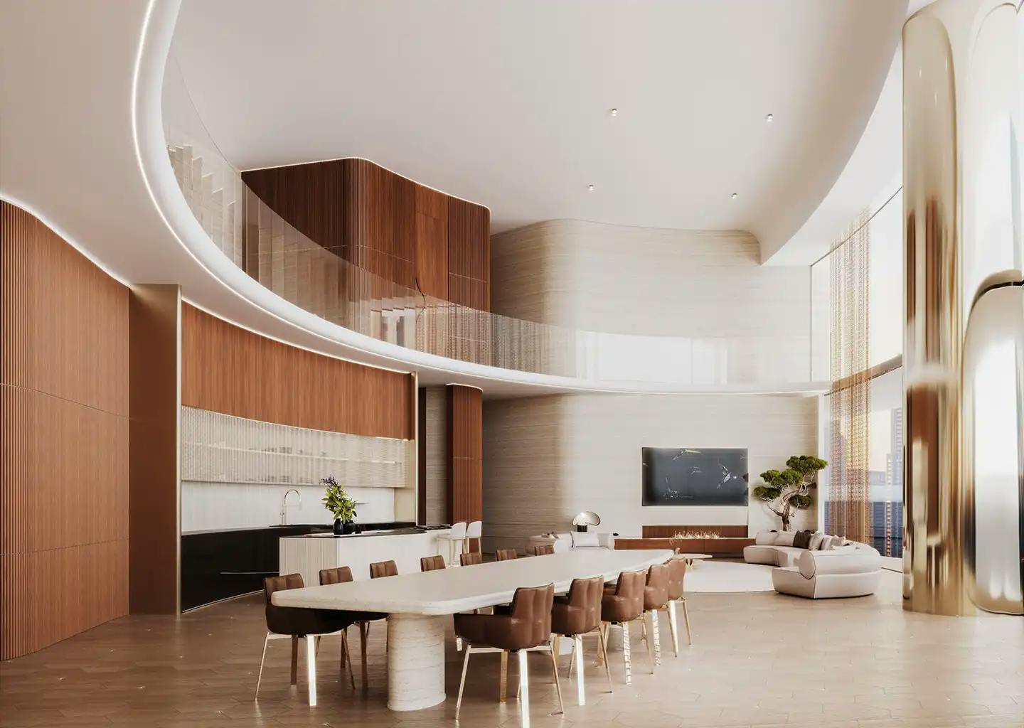 Mercedes-Benz Places by Binghatti — exterior view in Downtown Dubai