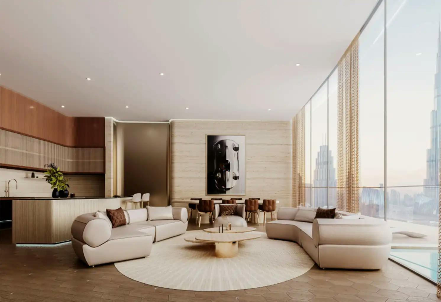 Mercedes-Benz Places by Binghatti — exterior view in Downtown Dubai